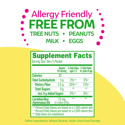 Culturelle Kids Probiotic + Fiber Packets (Ages 3+) - 24 Count - Digestive Health & Immune CulturelleUS supplements