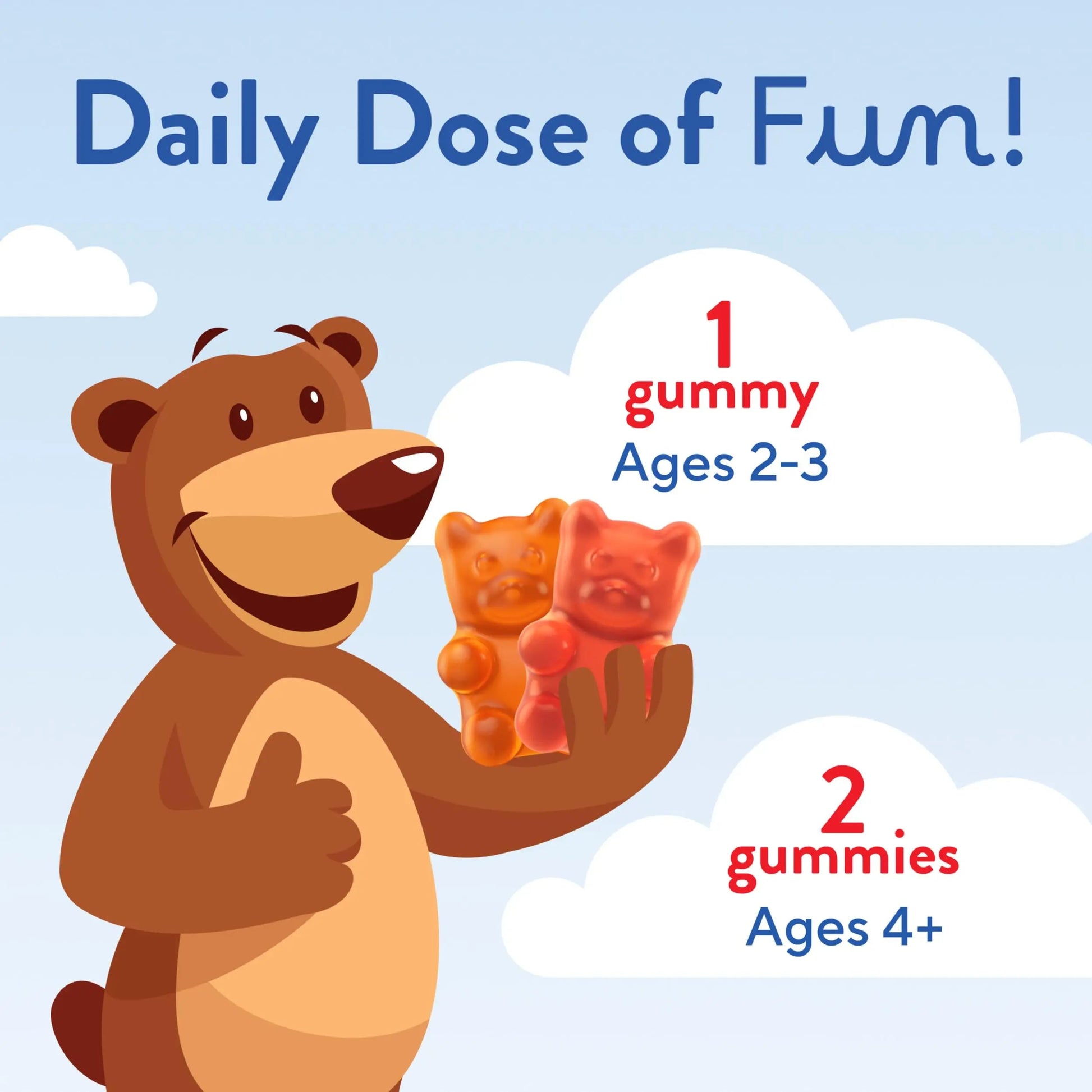 L’il Critters Gummy Vites No Sugar Added Daily Gummy Multivitamin for Ages 2+ Toddlers & Kids, Vitamin C, D3 for Immune Lil CrittersAu supplements