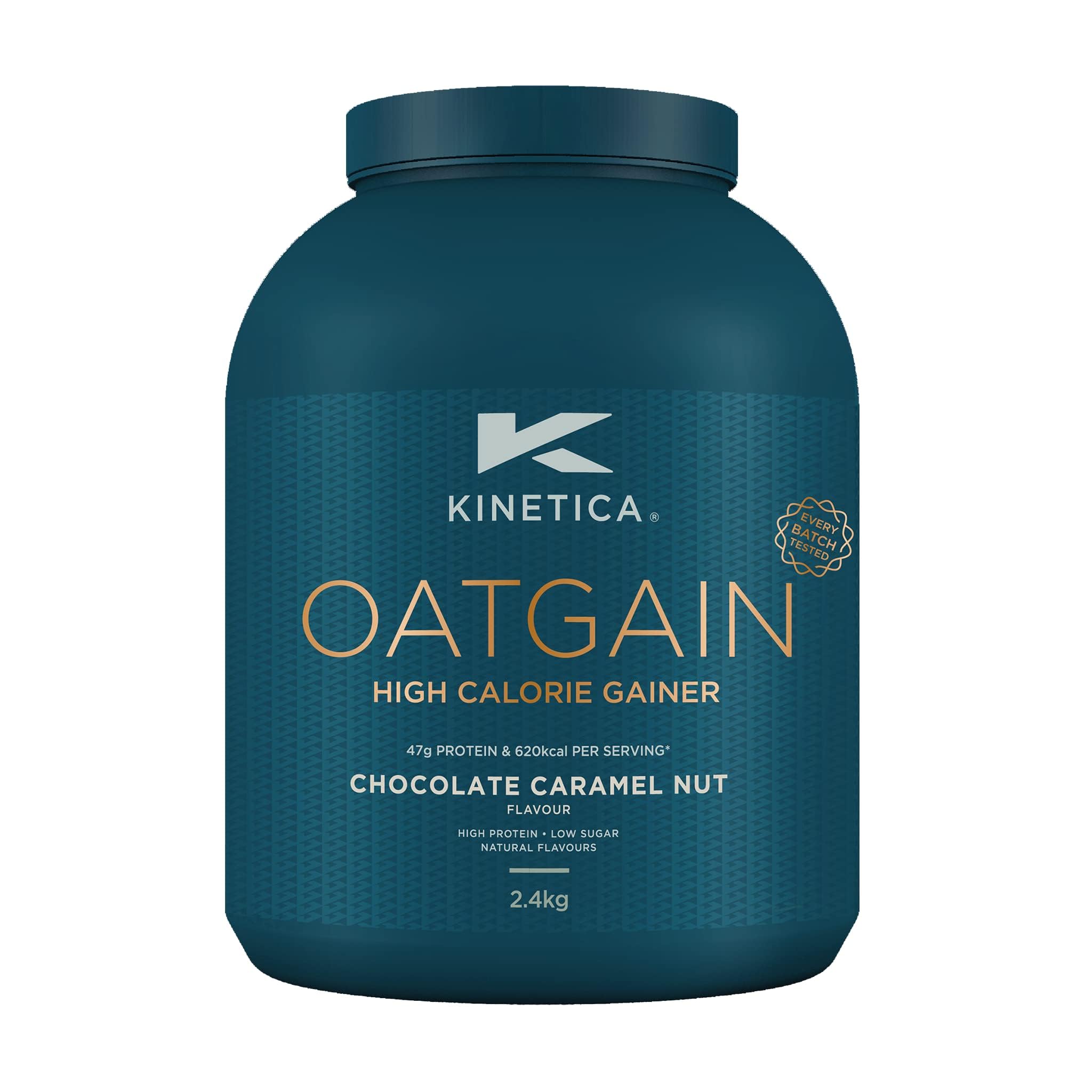 Kinetica OatGain Weight Gainer 600+ Calories & 47g Protein per Serving, 2.4 kg KineticaAu supplements
