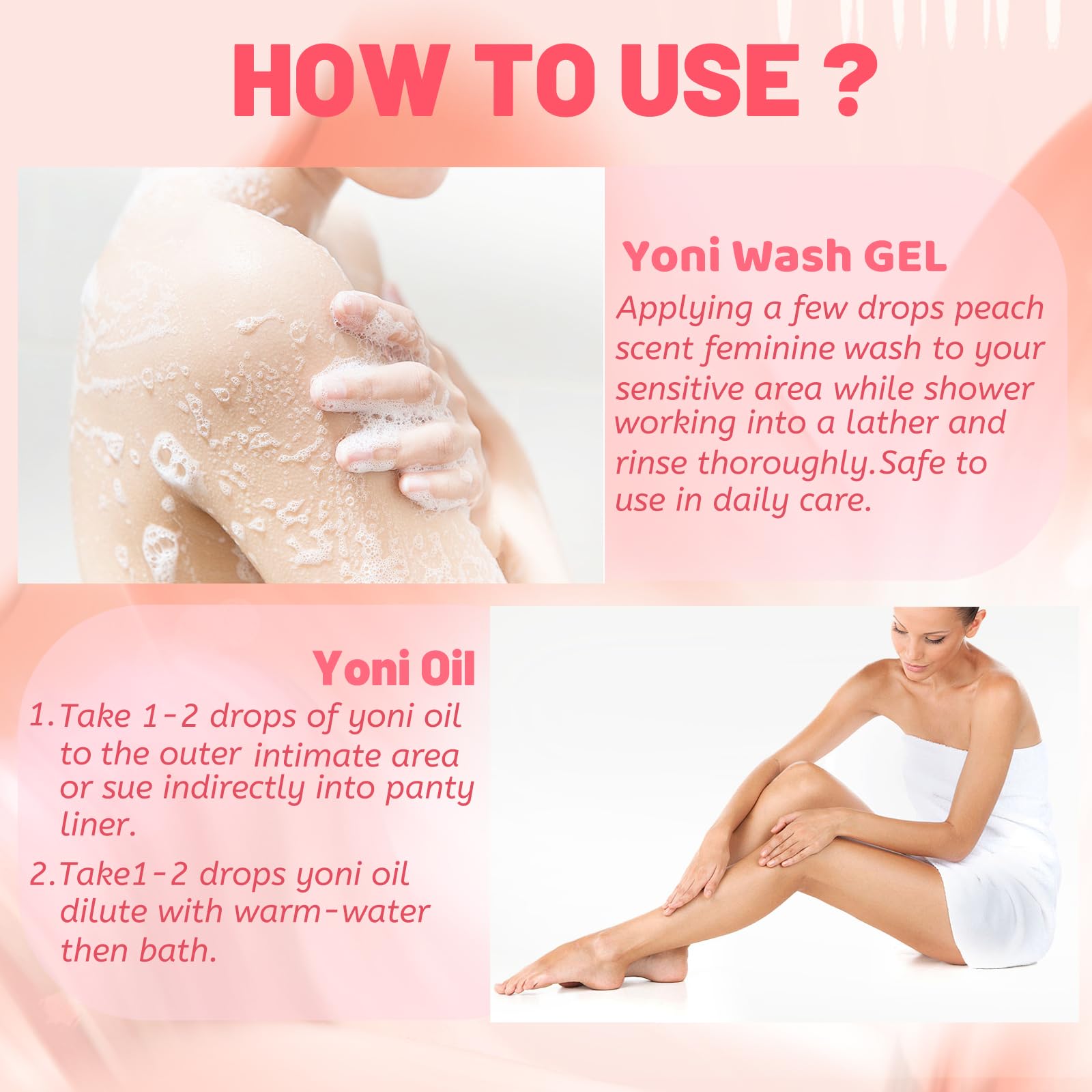 Yoni Wash Yoni Oil Yoni Bar Soap for Women ph Balance, Feminine Wash for Women Remove Odor forvirnessAu supplements