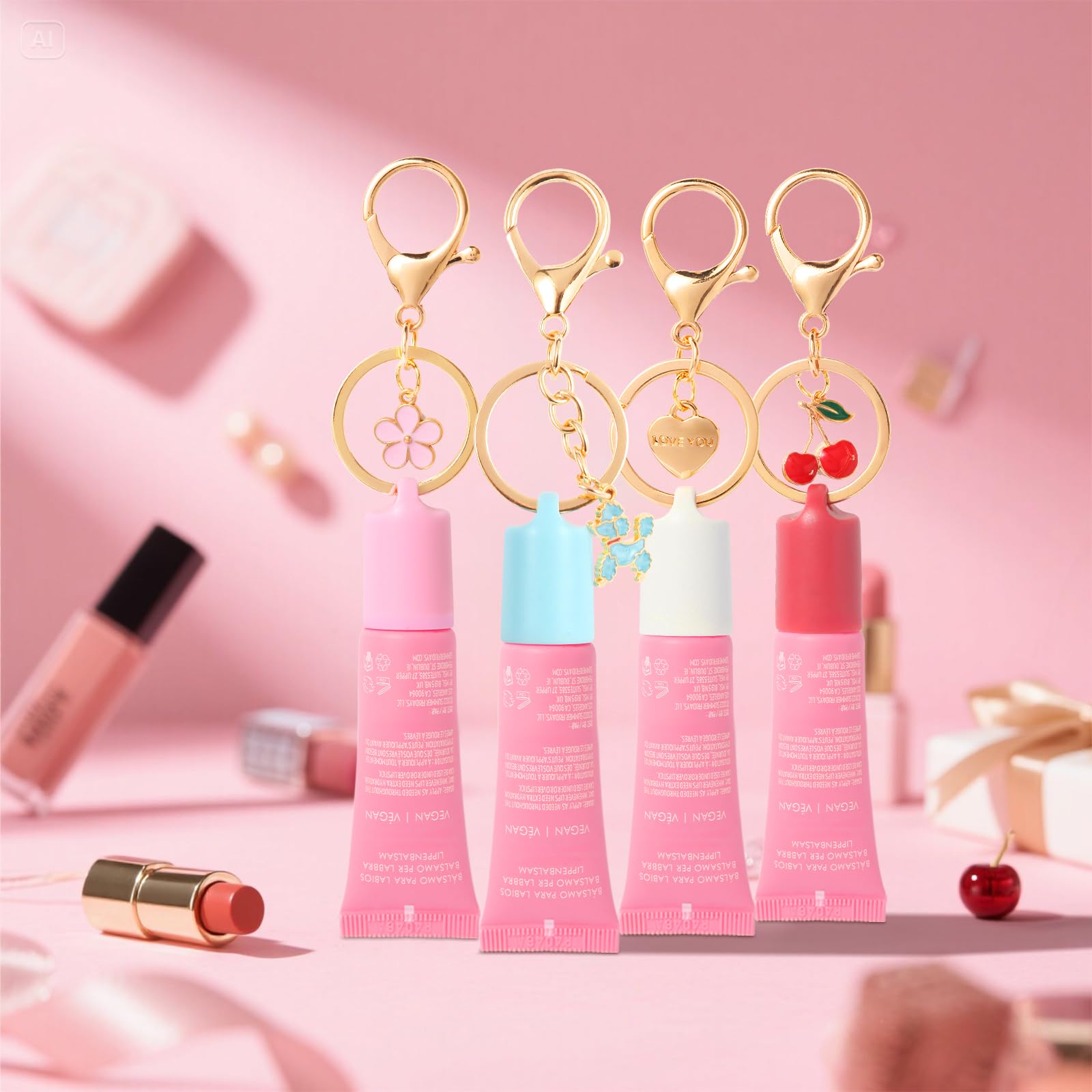 Limpskys keychain cap for Summer Fridays 0.5 Oz Lip Balm,lip gloss cap keychain（No Lip Balm） LimpskysAu supplements