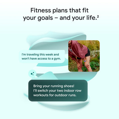 Google Fitbit Air - Screenless Activity Tracker with Fitness, Heart Rate, and Sleep Tracking - Personalized AI-Powered Coaching - Up to 7 Days’ Battery Life - Works with iOS and Android - Berry FitbitUS supplements