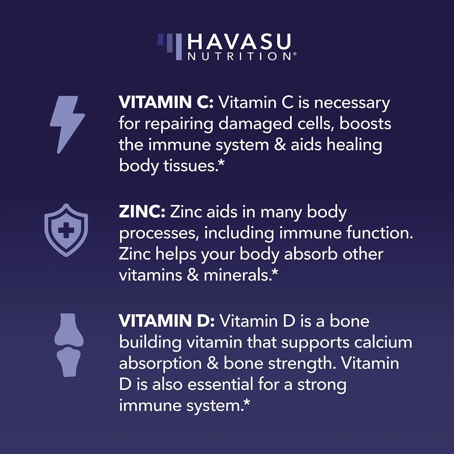 Multivitamin Gummies for Adults - Daily Gummy with Vitamin C, D, and Zinc for Men and Women - 60 Count - GLP-1 Nutritional Support HAVASU NUTRITIONAu supplements