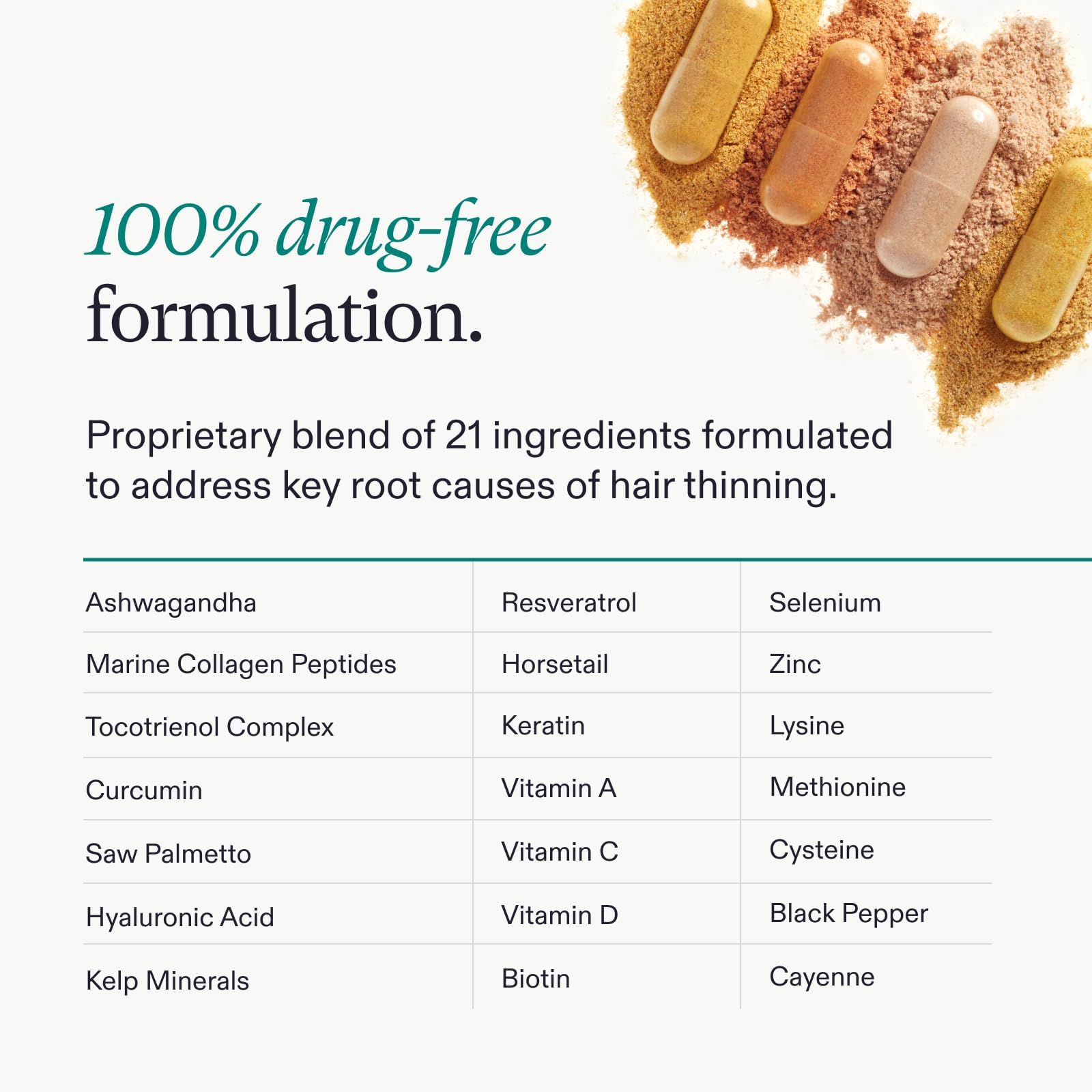 Nutrafol Women's Hair Growth Supplements, Ages 18-44, Clinically Proven for Visibly Thicker and Stronger Hair, Dermatologist Recommended - 1 Month Supply NutrafolUS supplements