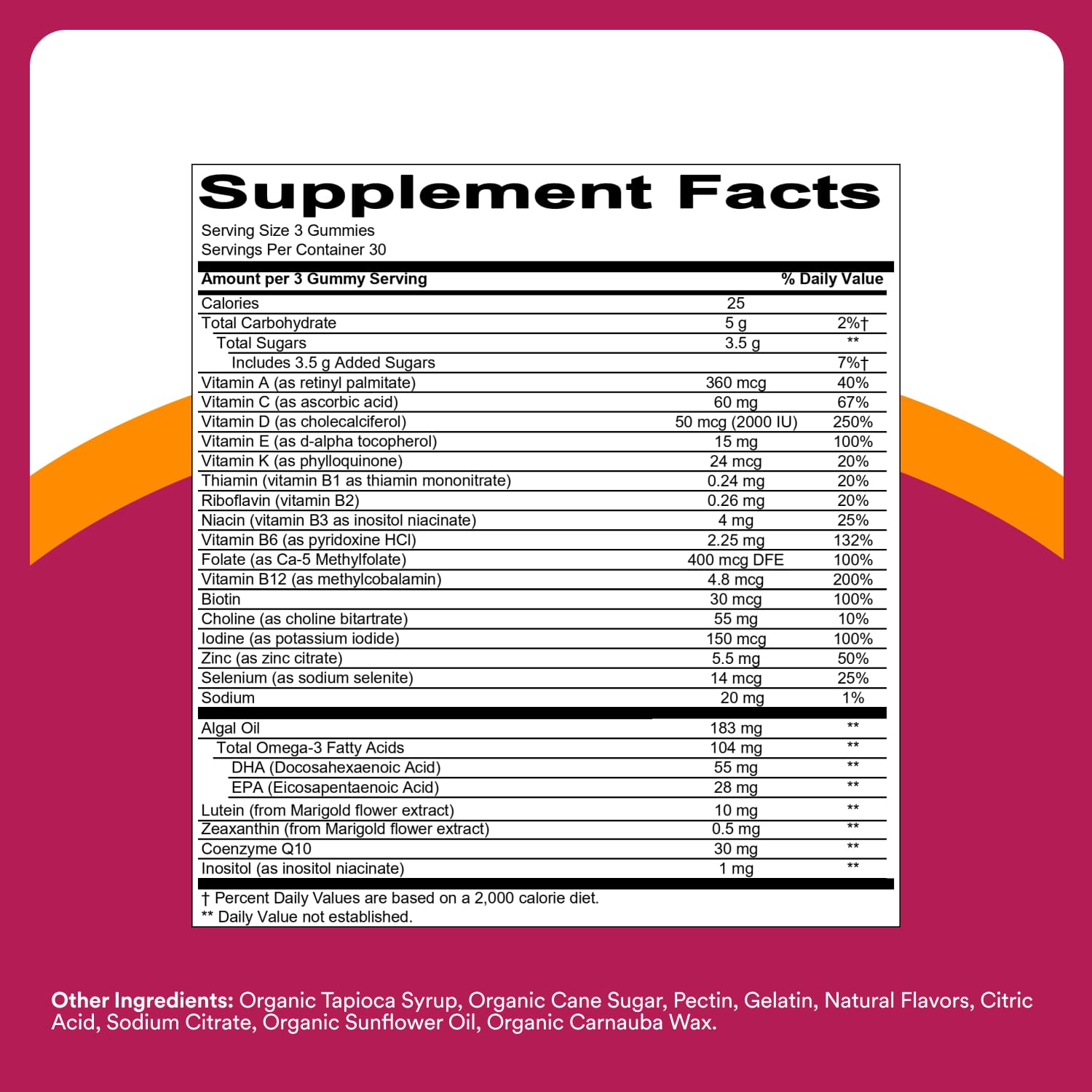 SmartyPants Multivitamin Gummy for Women 50 and Over - Improved Formula: Omega 3 (DHA/EPA), Methylfolate, CoQ10, Vitamin D3, C SmartyPantsAu supplements