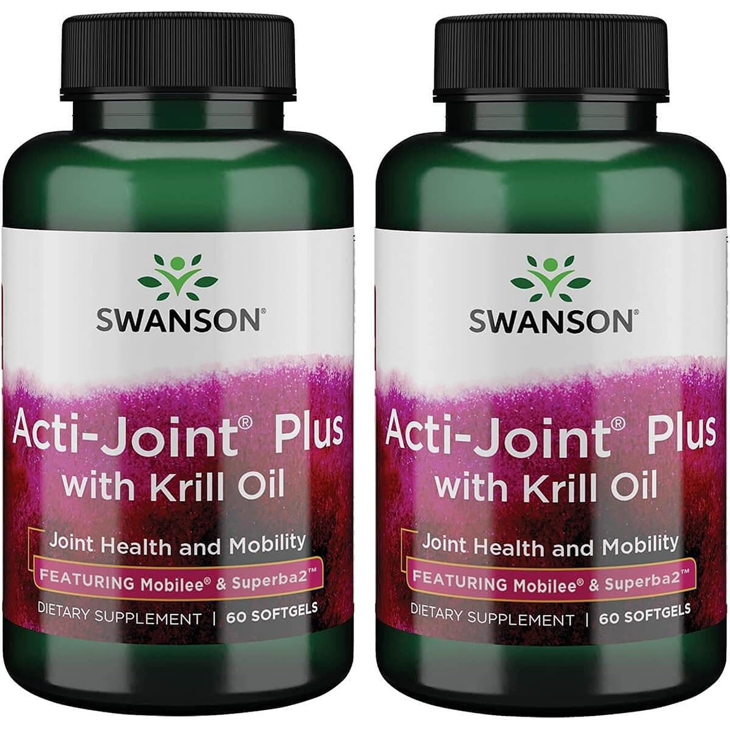 Swanson Acti-Joint Plus with Krill Oil 60 Sgels (2 Pack) SwansonAu supplements