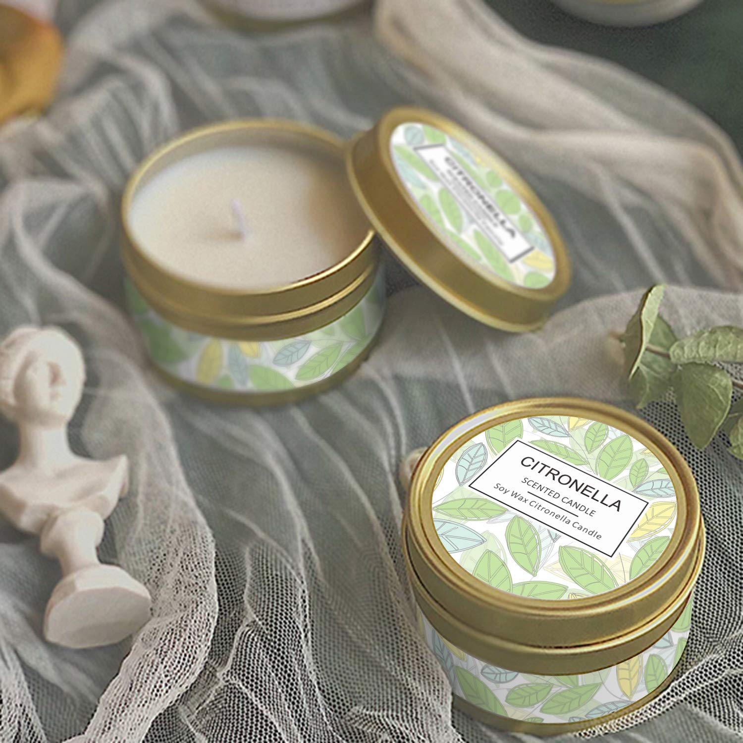 Citronella Candles Outdoor, Scented Candles, Summer Soy Wax Candles, Lemongrass Candles STRNAu supplements