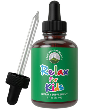 Kids Calm Liquid Drops. Aid for Relaxation, Calming, Optimal Sleep With Chamomile, Magnesium. No Bitter Taste. Kids Won't Know They're Taking It. Sugar Free 9-in-1 Vegan Supplement. Non-Habit Forming Peak PerformanceAu supplements