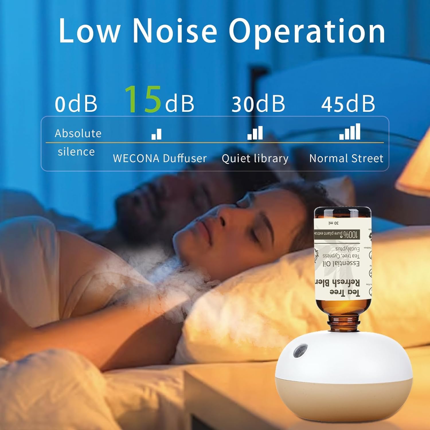 Waterless Essential Oil Diffuser - Use a USB-c Plug-in Essential Oils Diffuser - 2 Mist Modes WECONAAu supplements