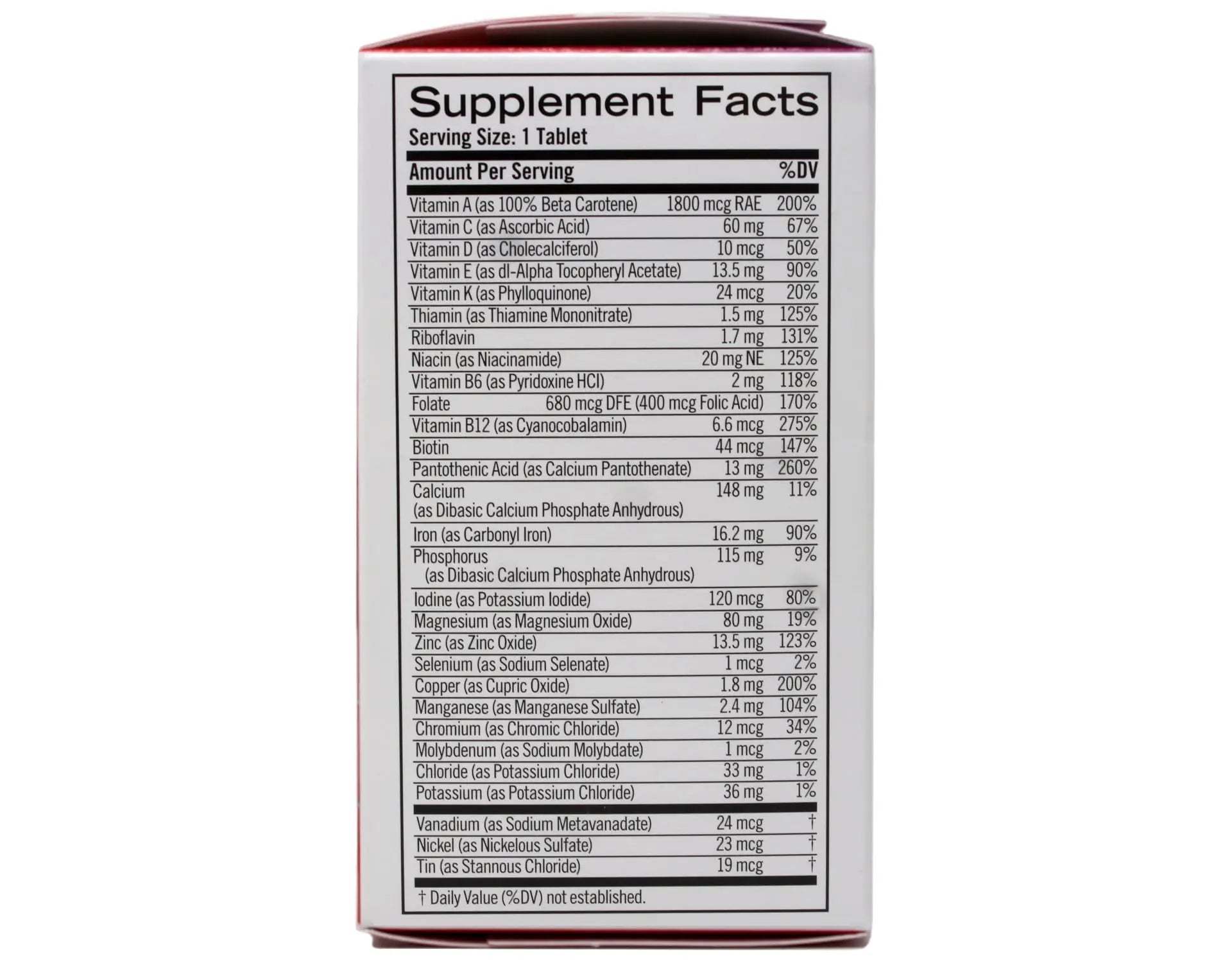 Geritol Complete Tablets 100 Tablets GeritolAu supplements