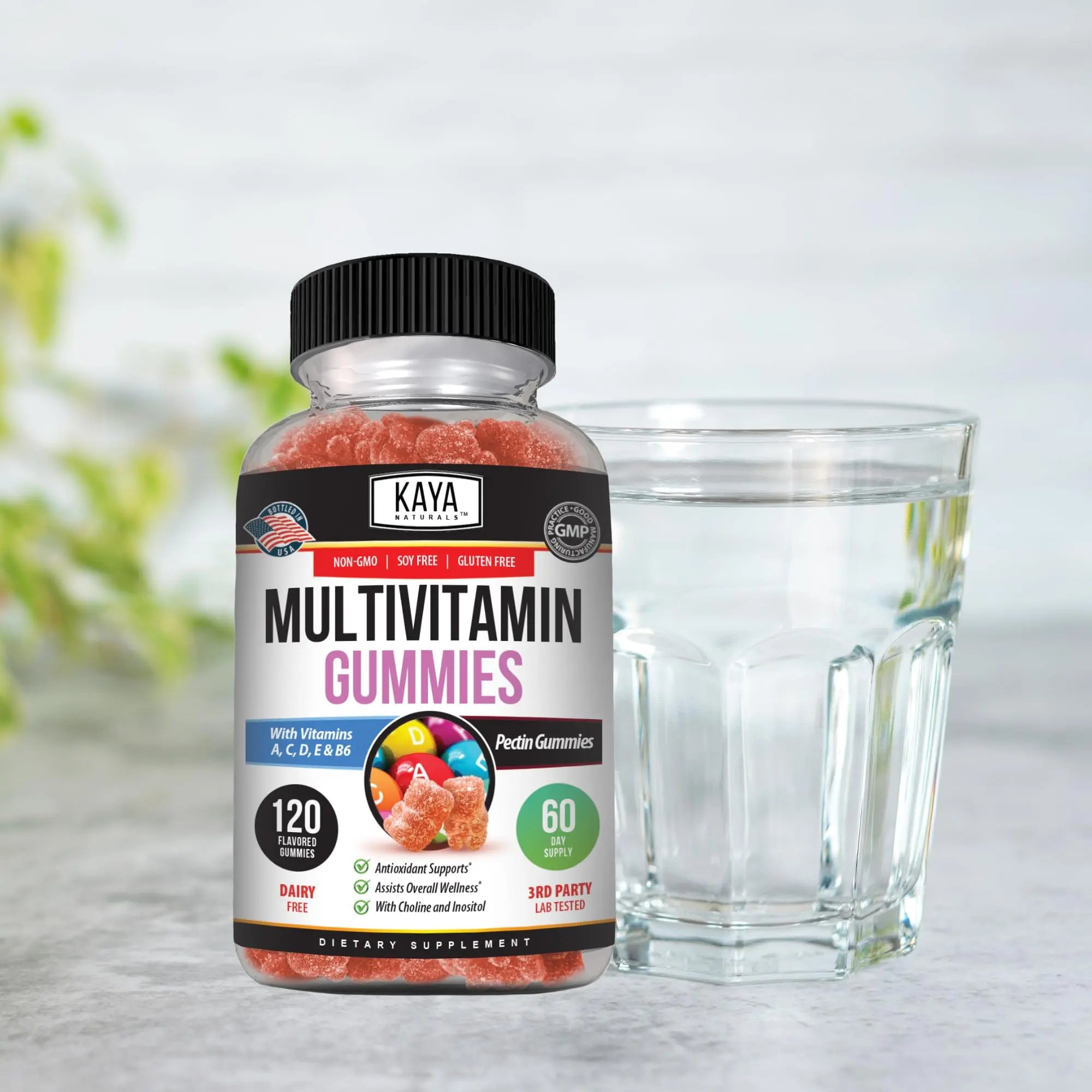 Kaya Naturals Adult Multi Vitamin Gummy, 120 Count, Biotin, Vitamin A, B-12, C & E, Including Zinc, Folic Acid, Strawberry Flavor (120 Gummies) Kaya NaturalsAu supplements