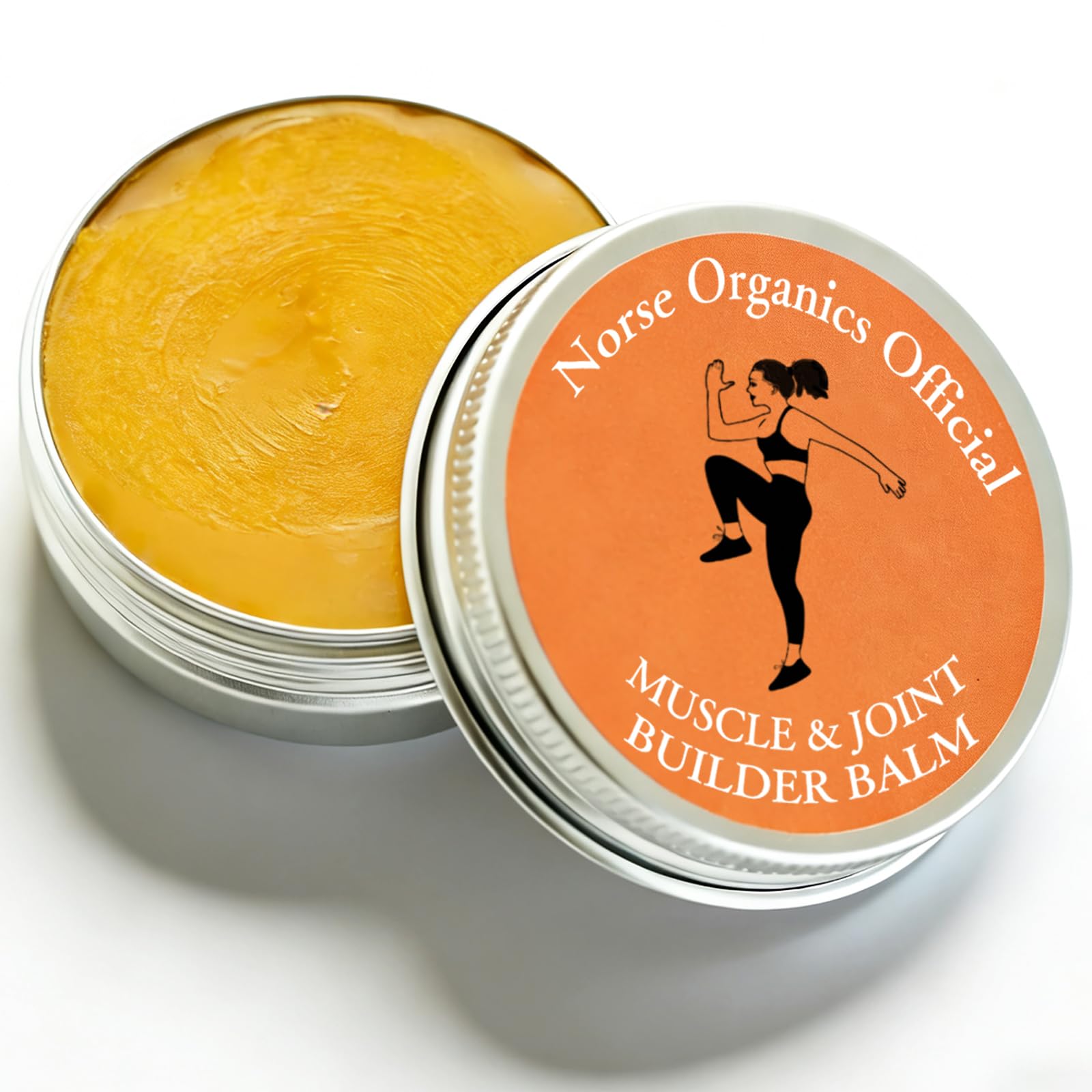 Norse Organics Official Muscle and Joint Balm, Muscle and Joint Builder Balm | Comfrey Oil, Beeswax, Arnica Oil, Jojoba Oil, Sea Buckthorn Extract, for Knee/Elbow/Shoulder/Back/Neck (1 PCS) Norse Organics OfficialAu supplements