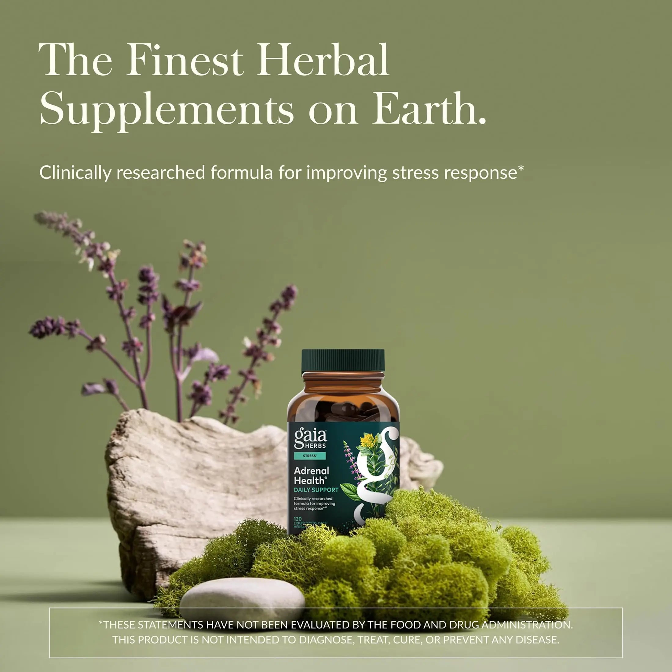 Gaia Herbs Adrenal Health Daily Support, Help Maintain Healthy Energy & Stress Levels*,120 Liquid Phyto-Caps Adrenal Health Nightly Restore, 120 Liquid Phyto-Caps - Bundle Gaia Herbsnz supplements
