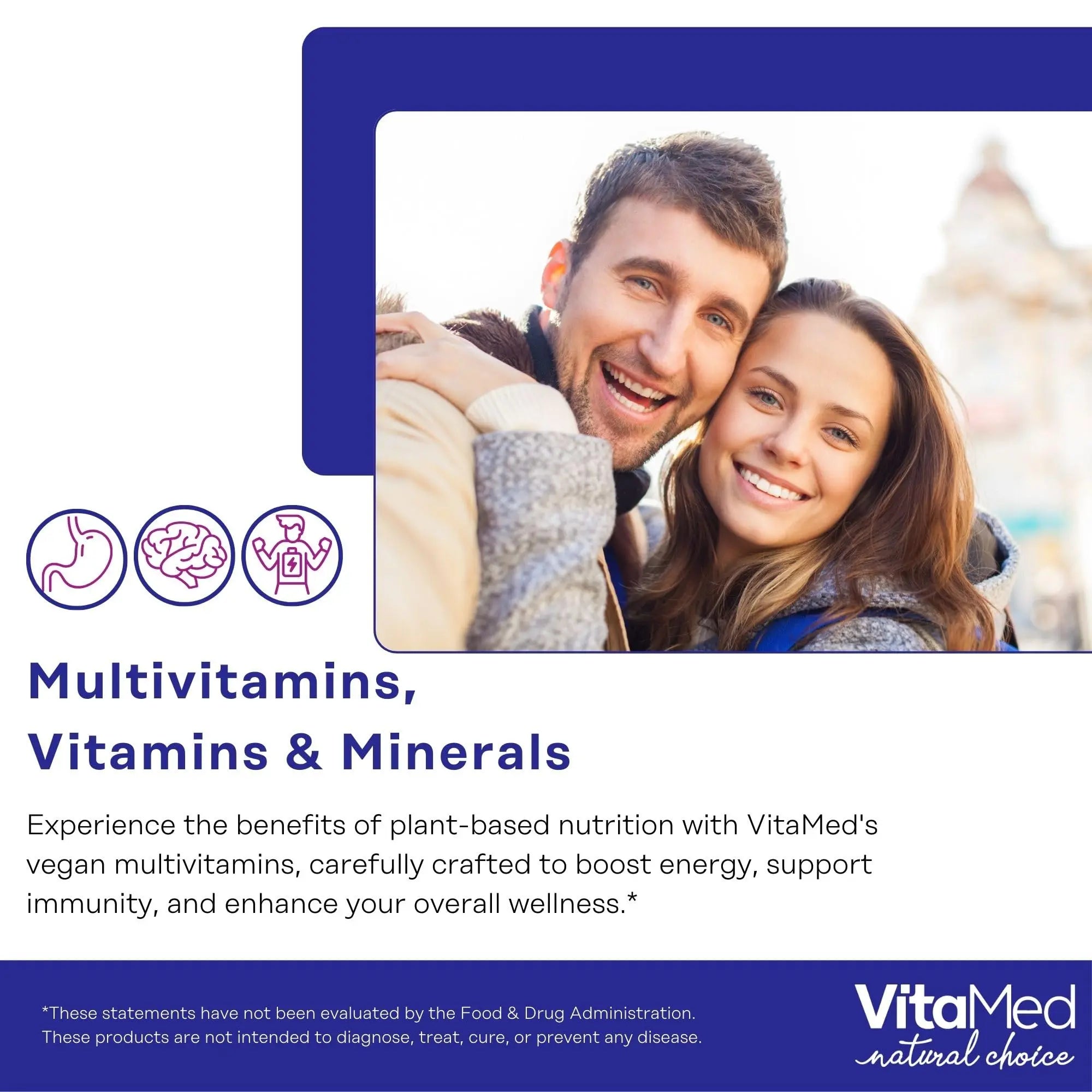 Vita Forte Vegan Multivitamin with Probiotics, Digestive Enzymes & 42 Fruits & Vegetables – Halal Certified VitaMedAu supplements