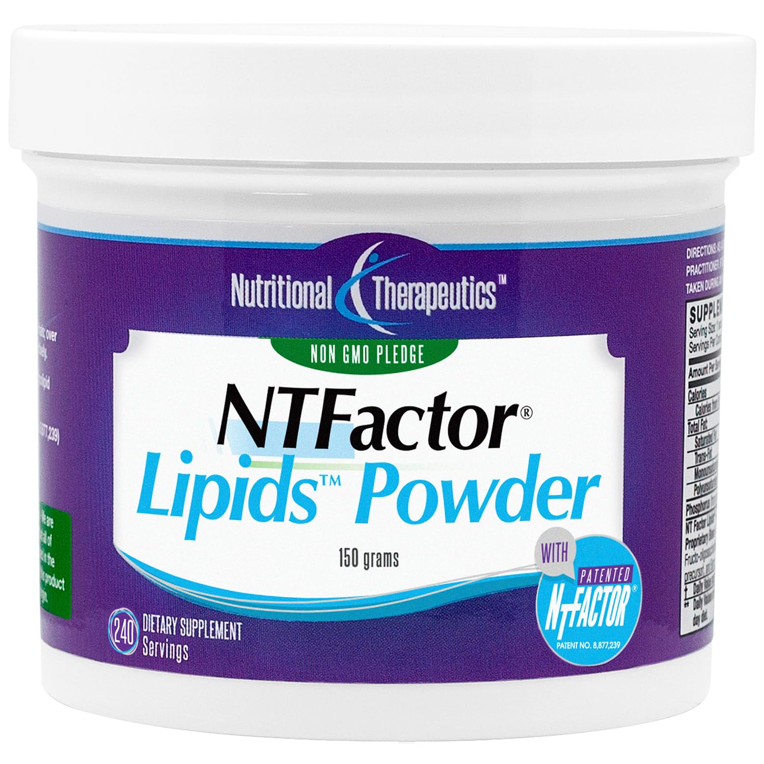 Nutritional Therapeutics NTFactor Lipids Powder, Aging & Cellular Support, 240 Servings Nutritional TherapeuticsAu supplements