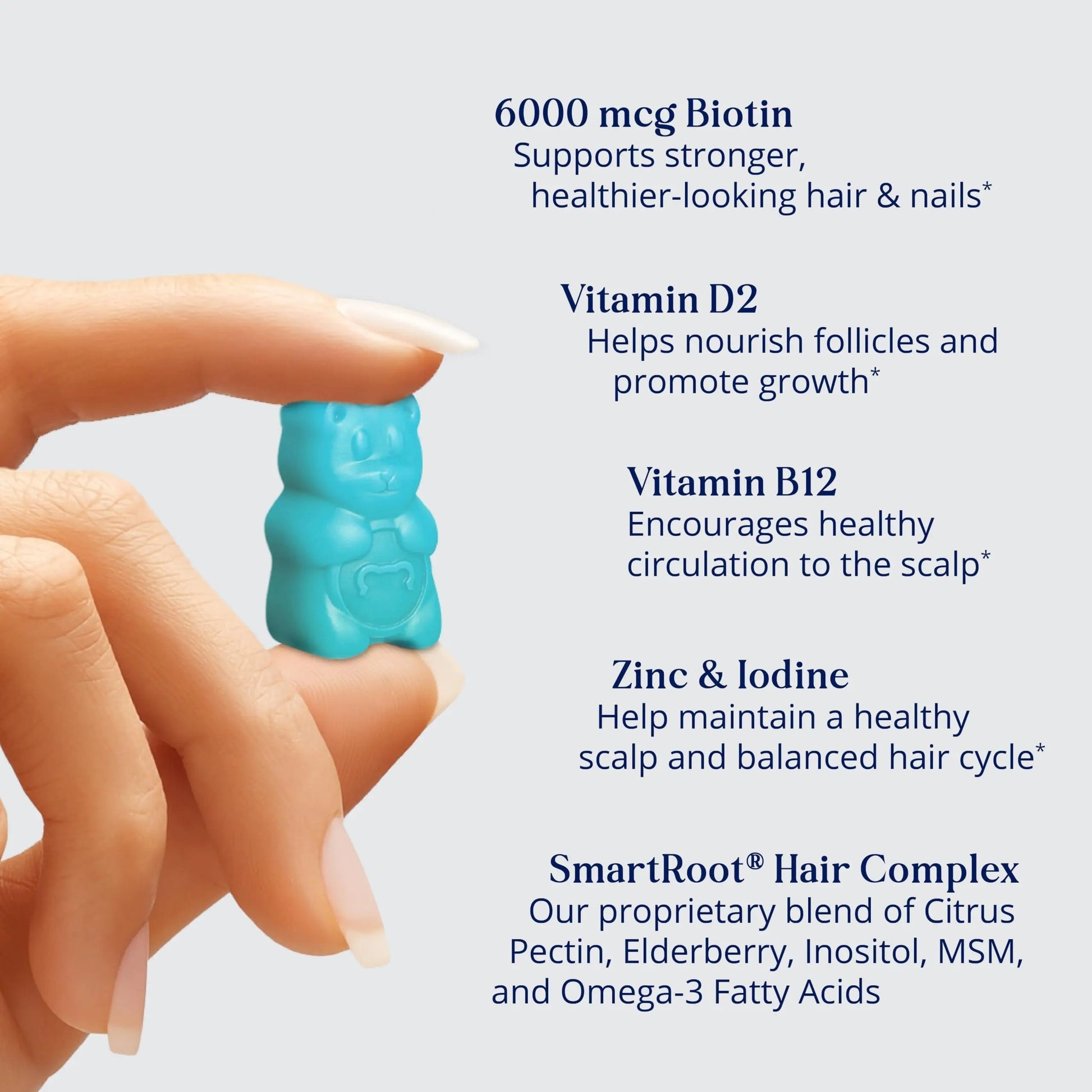SugarBearPro Hair Vitamin Gummy 3 Month Supply Extra Strength Biotin 6000mcg, Growth for Men & Women, Vegan Vitamin B12 SugarBearHairAu supplements
