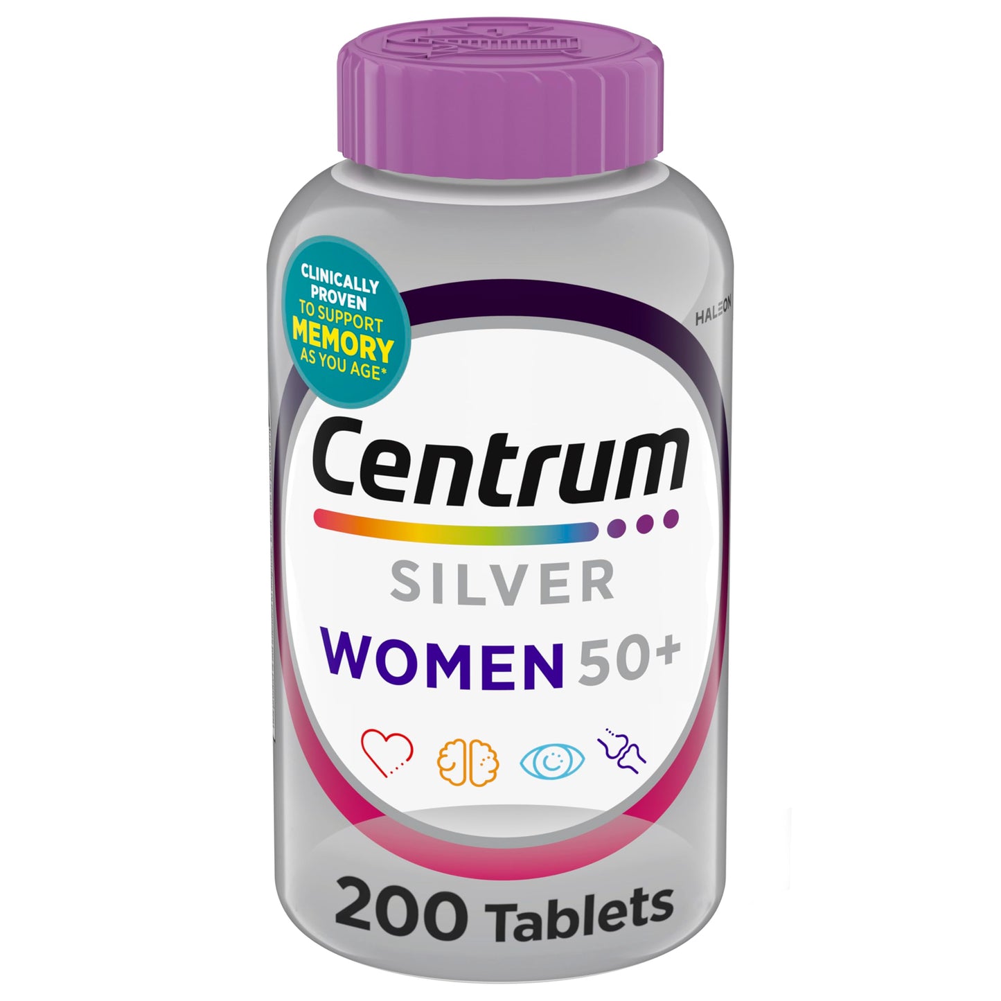 Centrum Silver Women's Multivitamin for Women 50 Plus, Multivitamin/Multimineral Supplement with Vitamin D3, B Vitamins, Non-GMO Ingredients CentrumUS supplements