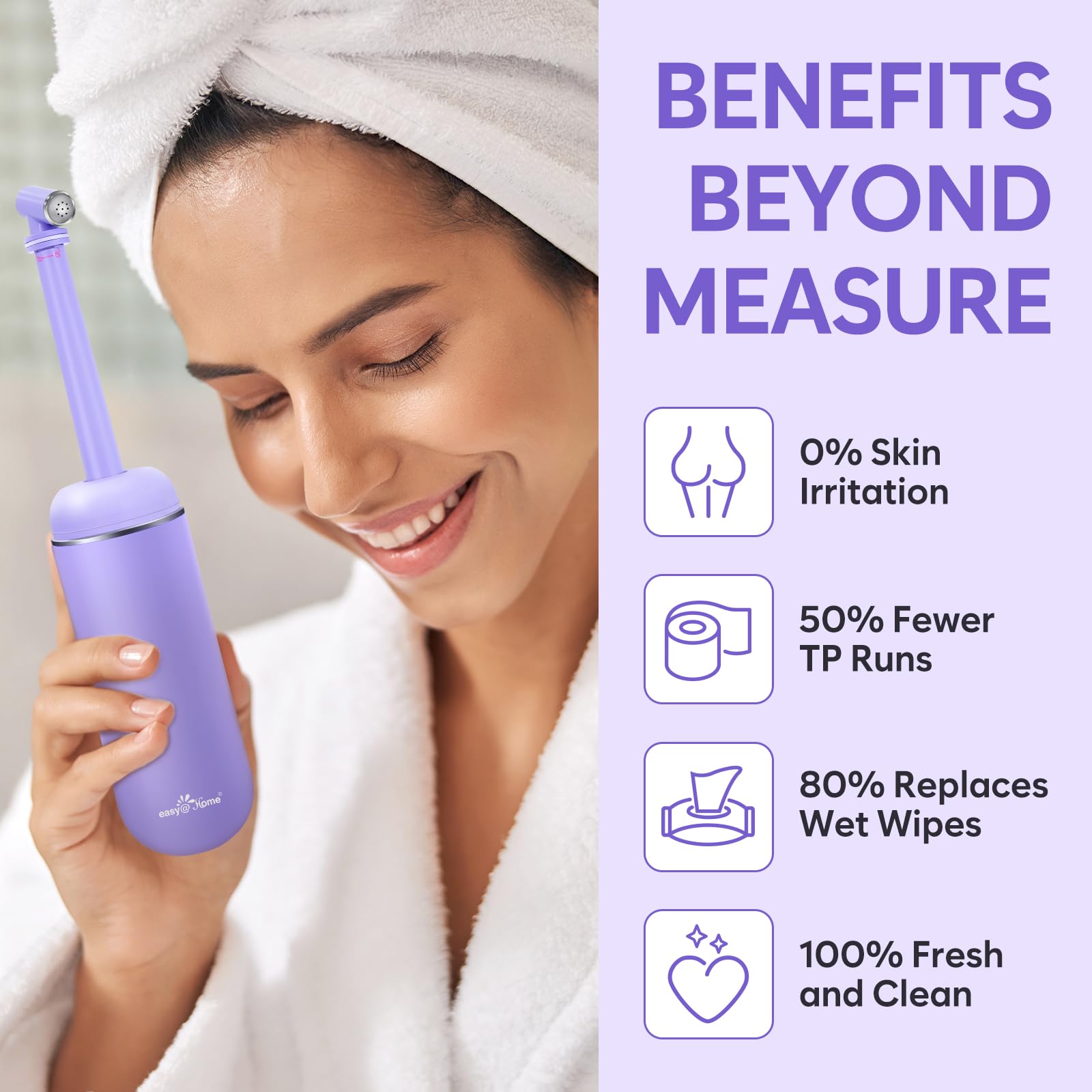 Portable Peri Bottle for Postpartum & Perineal Care: Easy@Home Handheld Bidet Perfect for Personal Easy@HomeAu supplements