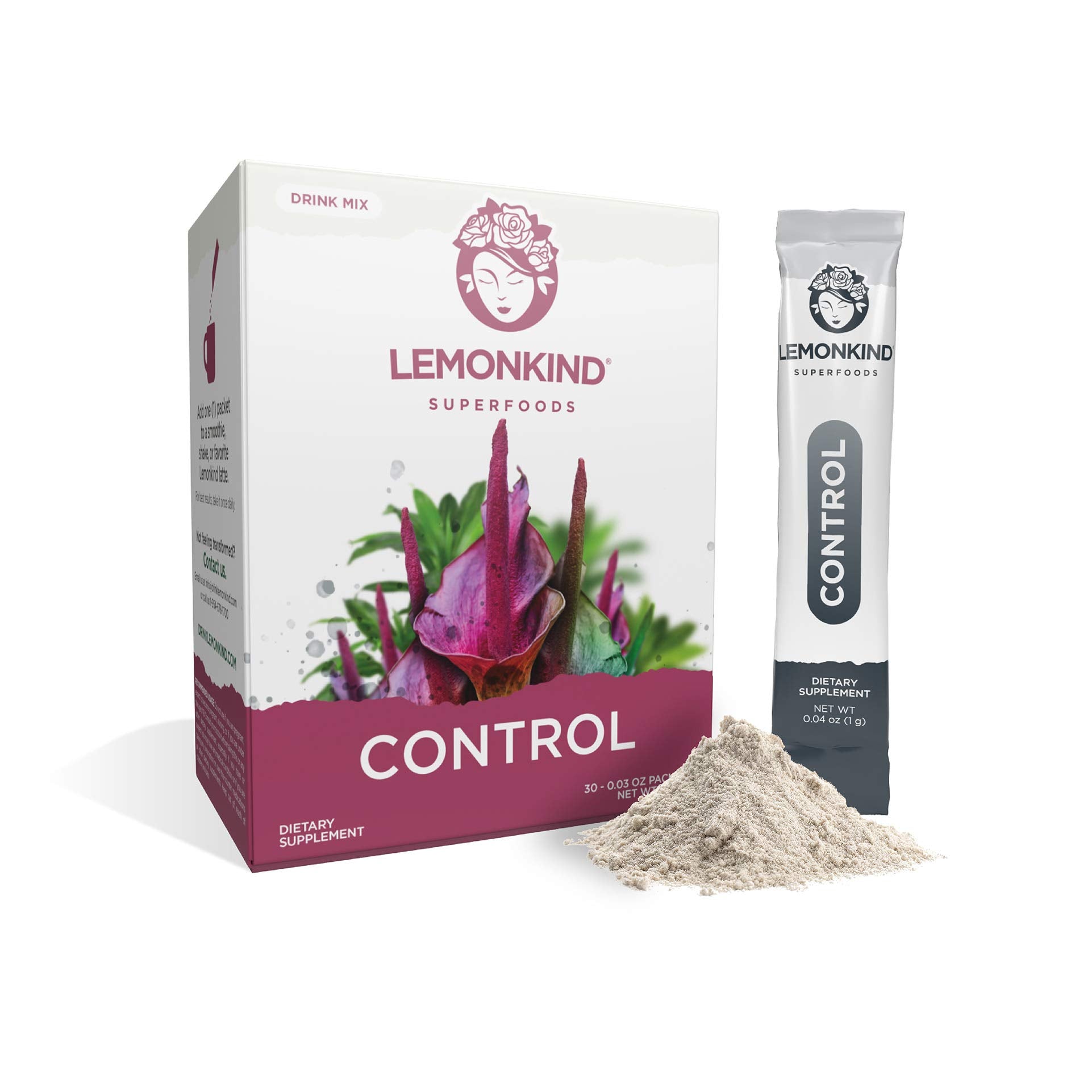 LEMONKIND Organic Zero Calorie Control - Healthy Supplement for Controling Snacking LEMONKINDUS supplements