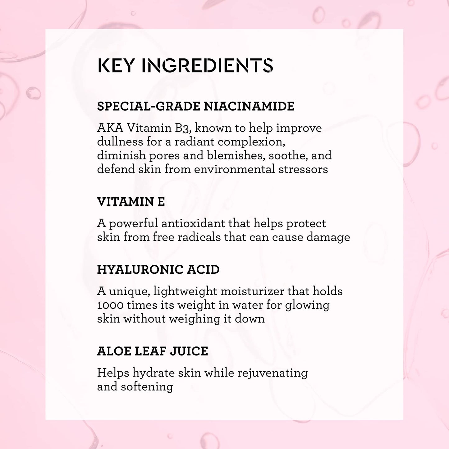 Bliss Glow and Hydrate Serum - Niacinamide + Hyaluronic Acid - 1 Fl Oz BlissUS supplements