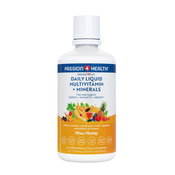 Passion 4 Life Mega Liquid Multivitamins, Trace Minerals, Amino Acids, Turmeric for Adults, Men, Women, Teens, Kids Passion 4 LifeAu supplements