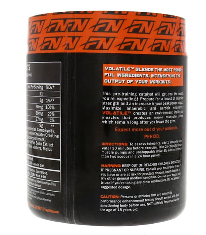 Formutech Nutrition Volatile Pre Workout, Cherry Lemonade, w/2 Forms of Creatine Formutech NutritionUS supplements