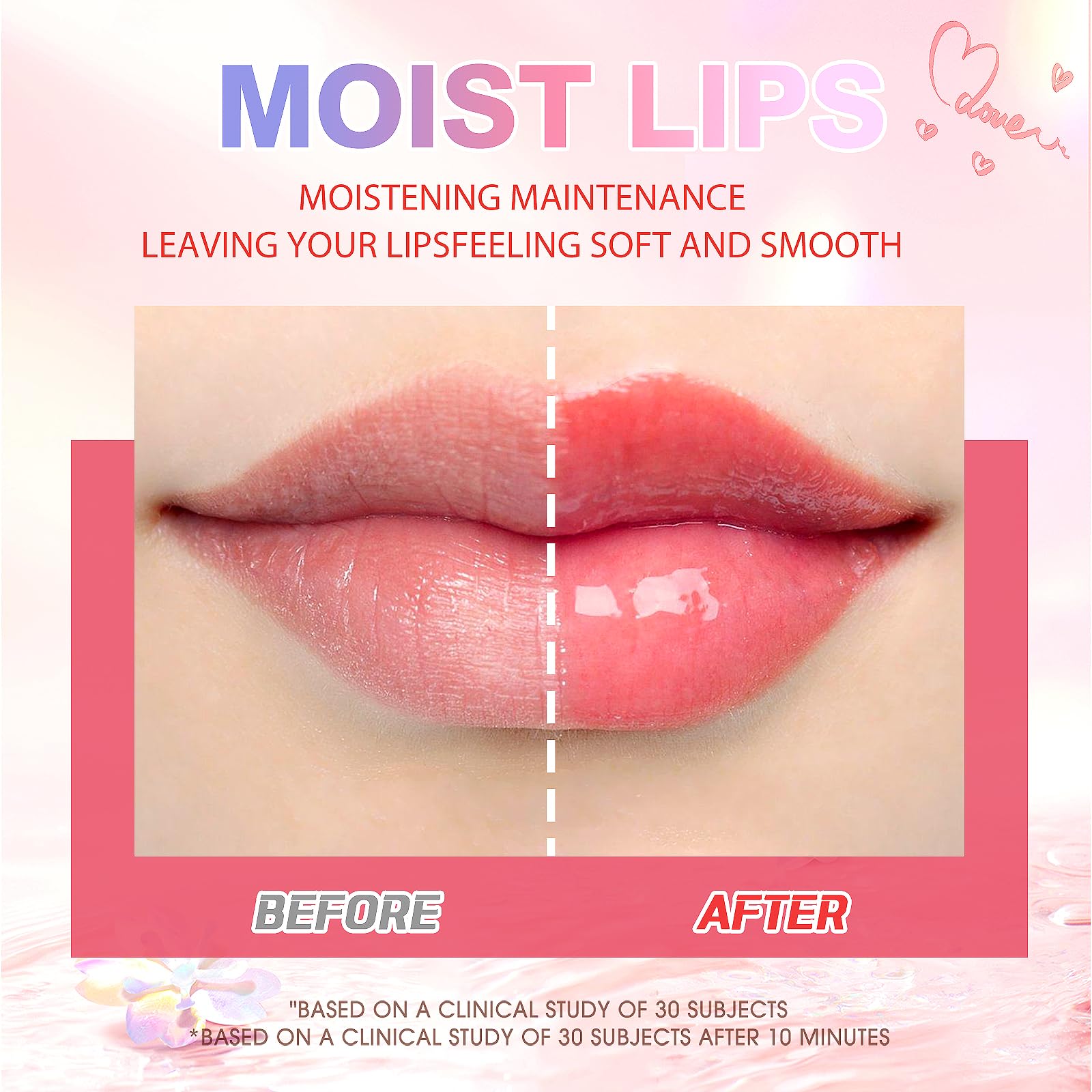 LANGMANNI Moisturizing Lip Oil,No-Sticky Lip Gloss Lip Balm Lip Care,Fruit Flavoured Lip Oil For Dry Lip's Moisturizing Hydrating And Nourishing ((Strawberry)) LANGMANNIAu supplements