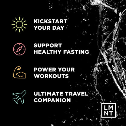 LMNT Zero Sugar Electrolytes - Sample Pack | Drink Mix | 8-Count Drink LMNTUS supplements