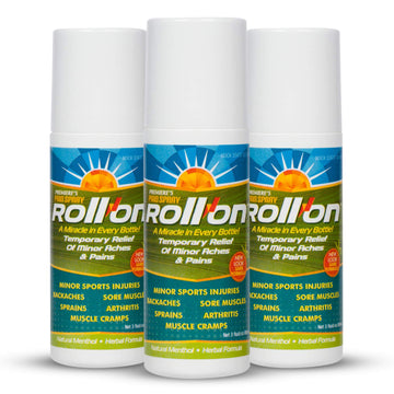 Premiere's Pain Spray All-Natural Menthol & Peppermint Roller Herbal Blend for Joint and Nerve Pain, Muscle Soreness, Sprains, Cramps, Sports Injuries, Back Pain & Neck Shoulder Aches - 3 Pack Premiere's Pain SprayAu supplements