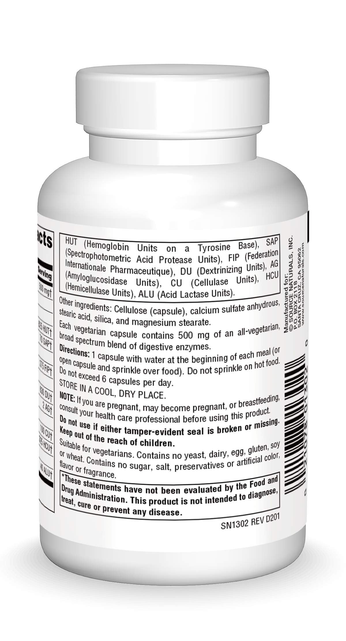 Source Naturals Essential Enzymes 500mg Bio-Aligned Multiple Enzyme Source NaturalsAu supplements
