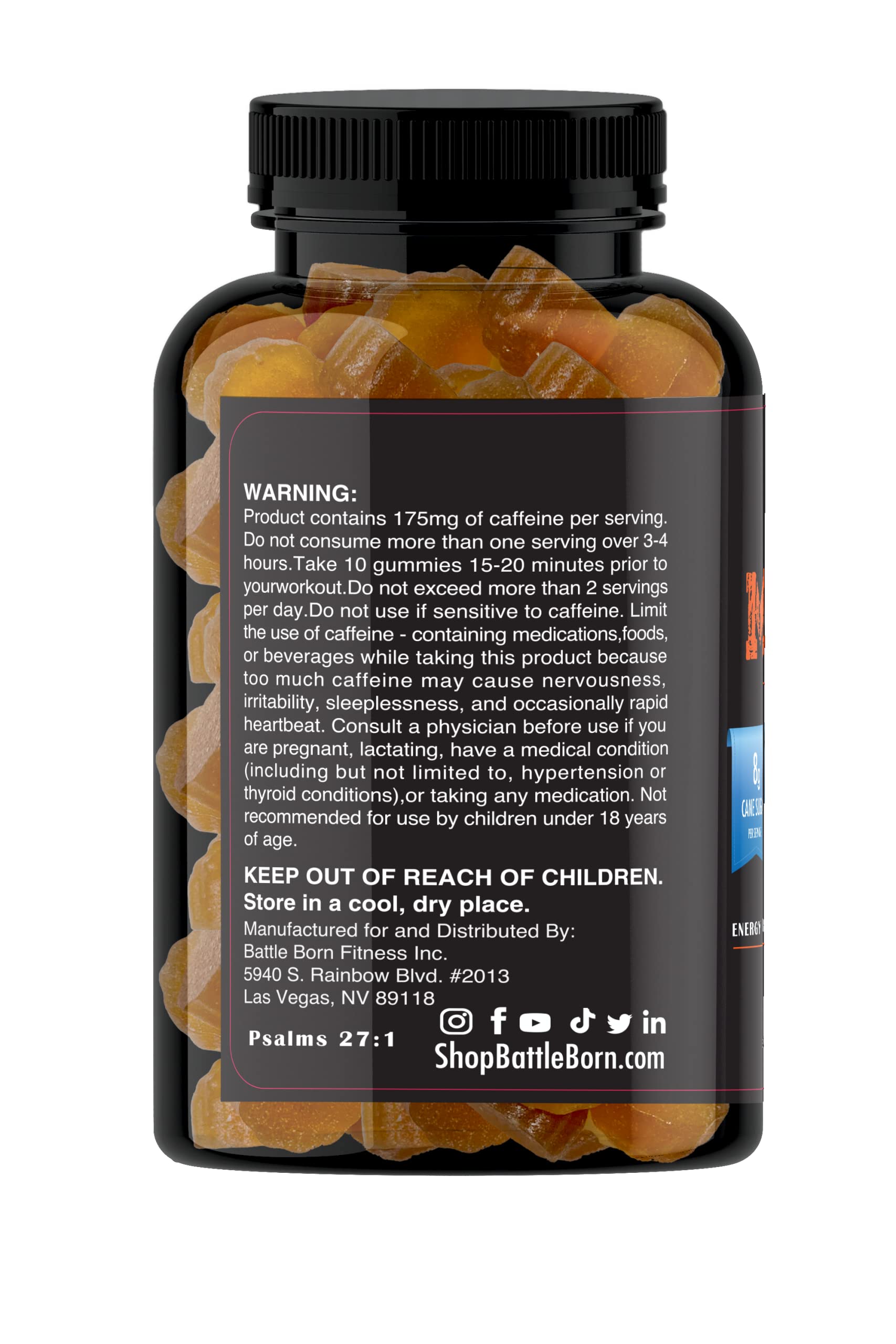 Mindset Dietary Supplement Gummies for Energy and Performance | Naturally Flavored Battle Born SupplementsAu supplements