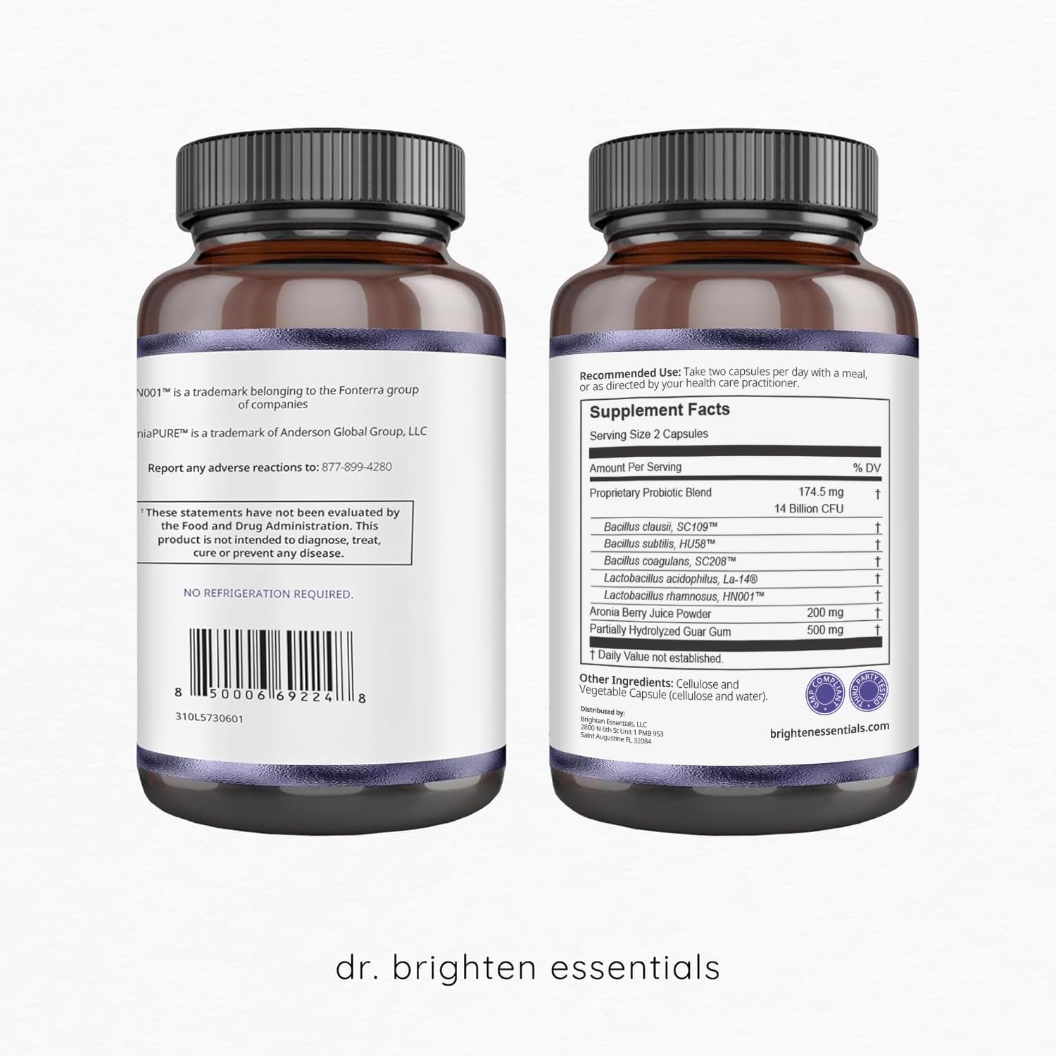 Dr. Brighten Women’s Probiotic - Probiotics, Prebiotics with Antioxidants & Sunfiber for Healthy Hormones, Balanced Female Microbiome, Ovaries and Immune Health - 60 Capsules Dr. BrightenAu supplements
