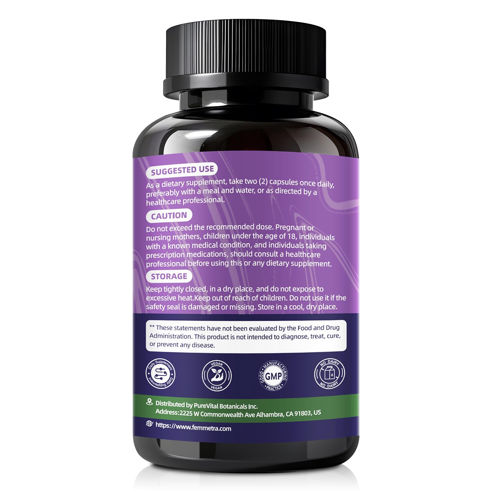 Magnesium Glycinate 600mg Vitamin D3 K2 Supplement with Vitamin C, Zinc, & Aloe Vera - Bone Support, Energy & Mood Manage & Sleep Health for Men & Women, Non-GMO, Vegan, 120 Capsules FemmetraAu supplements