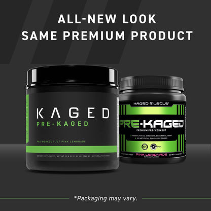 Kaged Original Pre Workout Powder | Berry Blast | Pre-Kaged | Formulated with Creatine KagedUS supplements