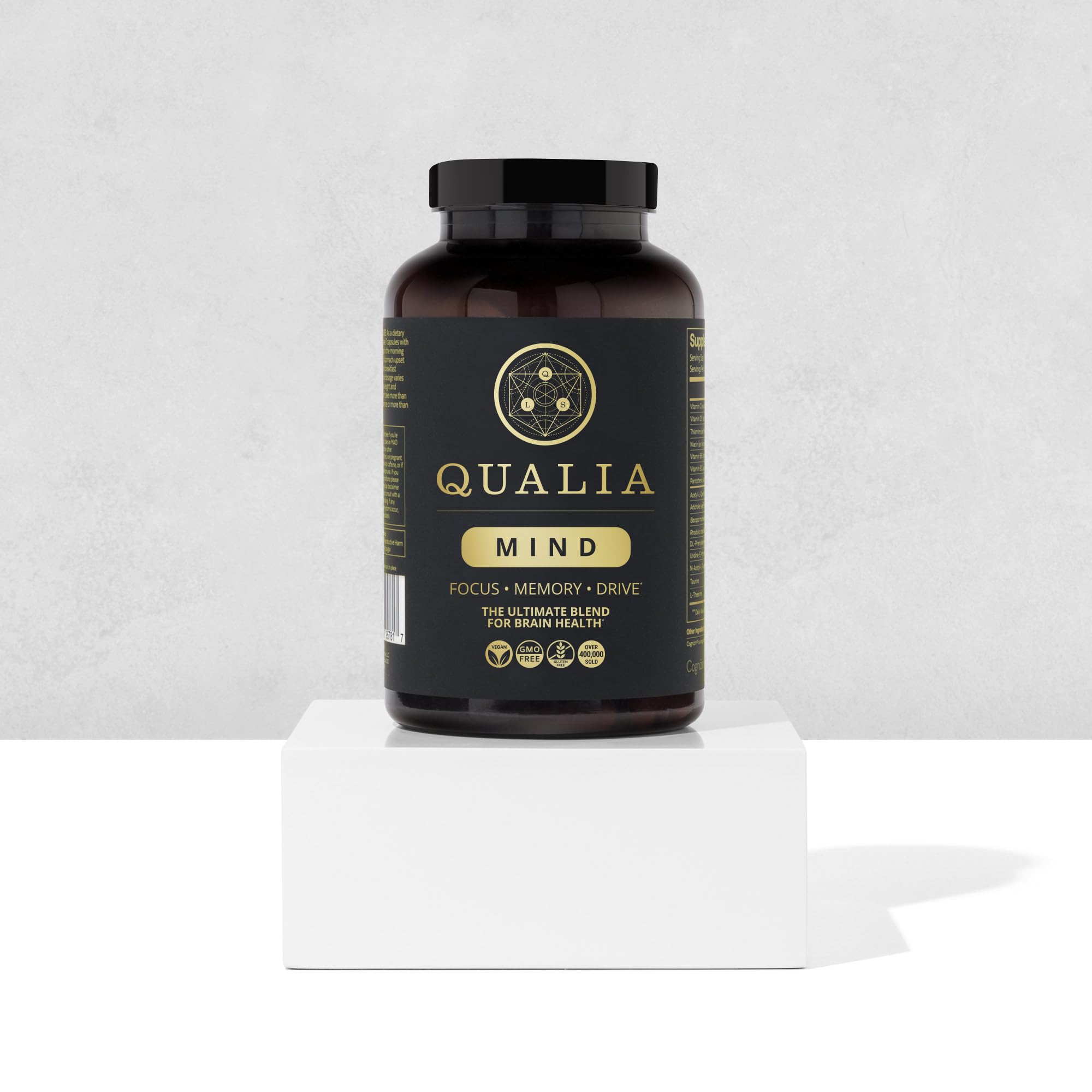 Qualia Life Sciences Qualia Mind | The Ultimate Blend for Brain Health* | Doctor-Formulated Nootropic to Fuel Focus & Concentration* | Supports Long Term Brain Health| Maintain Drive & Productivity QUALIA LIFE SCIENCESAu supplements
