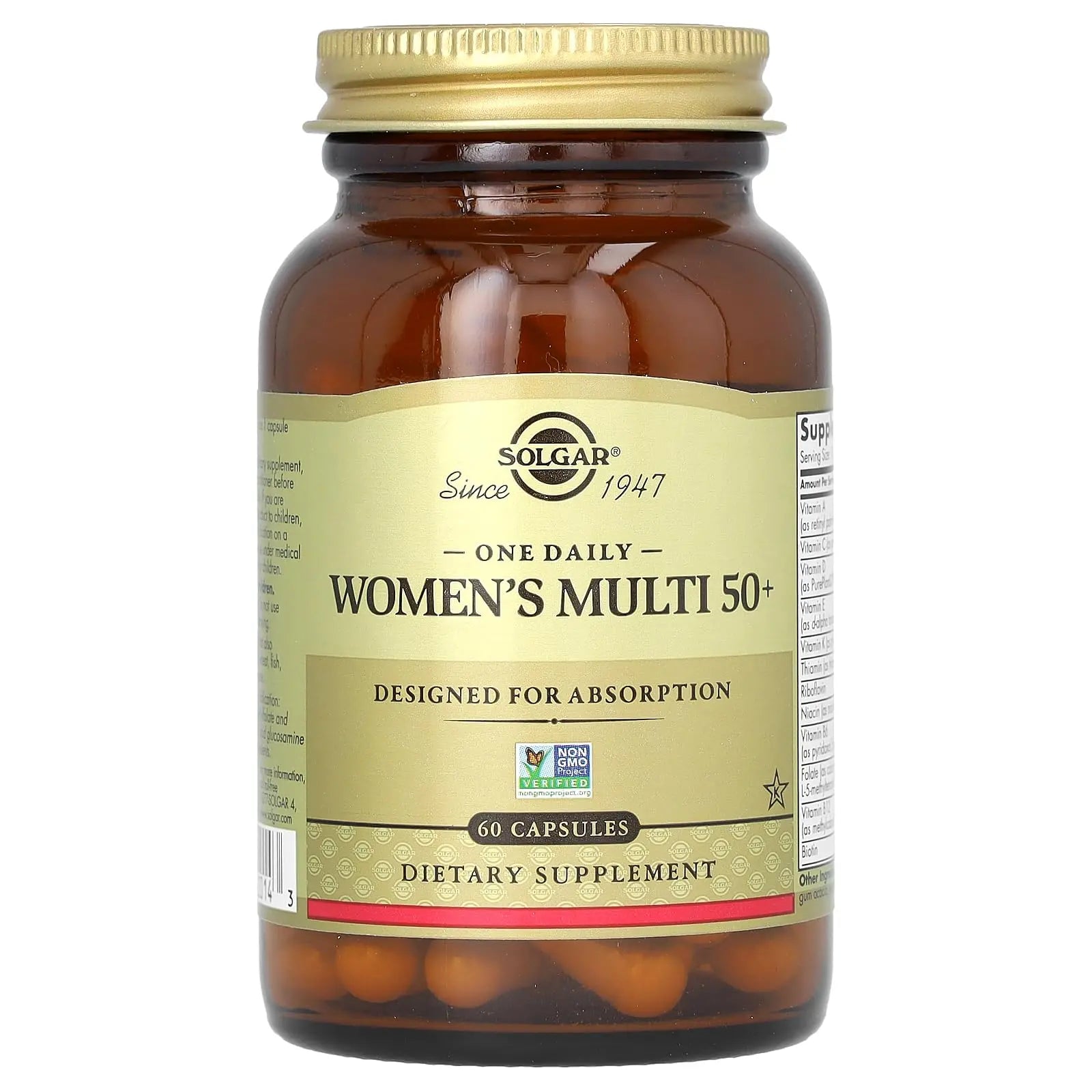 Solgar One Daily Women's Multi 50+ Whole Body Support for Women 50 and Older - Highly Absorbable Heart, Bone & Breast Health SolgarAu supplements
