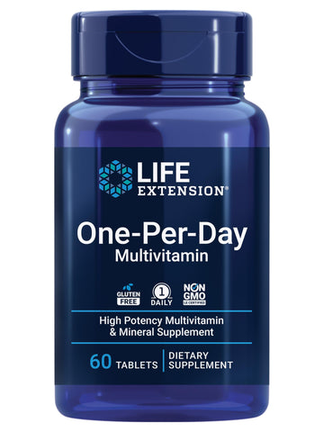 Life Extension One-Per-Day Multivitamin – Packed with Over 25 Vitamins, Minerals & Plant Extracts, Quercetin, 5-MTHF Folate & More – 1-Daily Life ExtensionAu supplements
