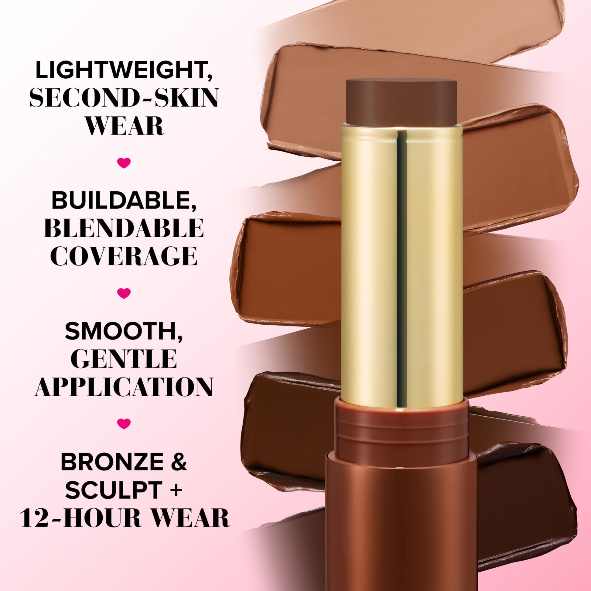 Too Faced Chocolate Soleil Melting Bronzing & Sculpting Stick | Multi-Use, Contour + Cream Bronzer Stick | Lightweight, Satin-Finish with Buildable Coverage, 0.28 Ounce, 0.28 Ounce, Chocolate Souffle Too FacedAu supplements