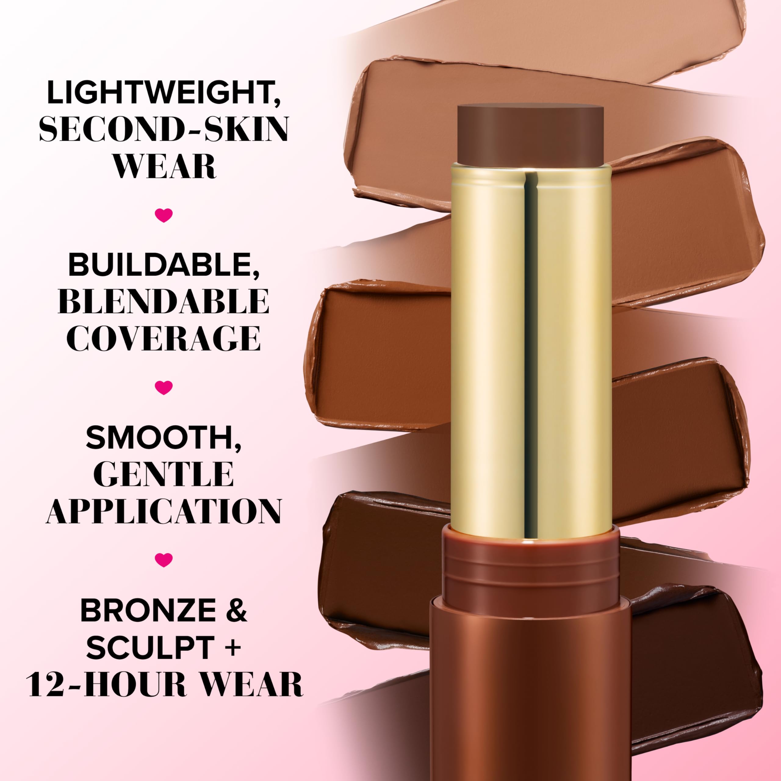 Too Faced Chocolate Soleil Melting Bronzing & Sculpting Stick | Multi-Use, Contour + Cream Bronzer Stick | Lightweight, Satin-Finish with Buildable Coverage, 0.28 Ounce, 0.28 Ounce, Chocolate Souffle Too FacedAu supplements