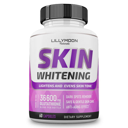 LILYMOON Glutathione Whitening Pills Skin Lightening Pills - Skin Whitening Formula LILYMOONUS supplements