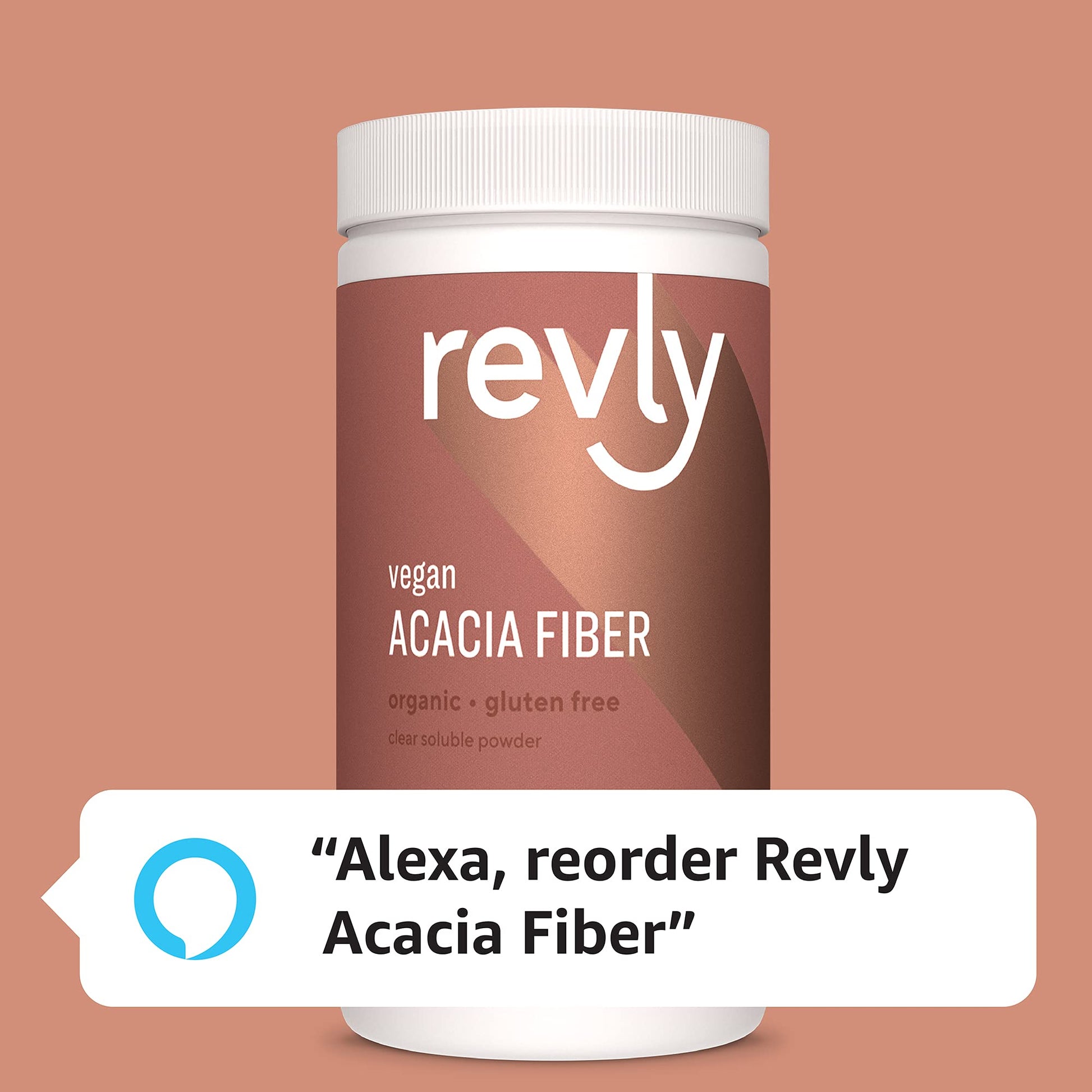 Amazon Brand - Revly Organic Acacia Fiber Powder, Supports Digestive Health RevlyUS supplements