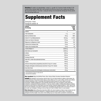 Fitness Labs Pre Workout Powder | for Men and Women | Intensifier Supplement | Watermelon Fitness LabsUS supplements