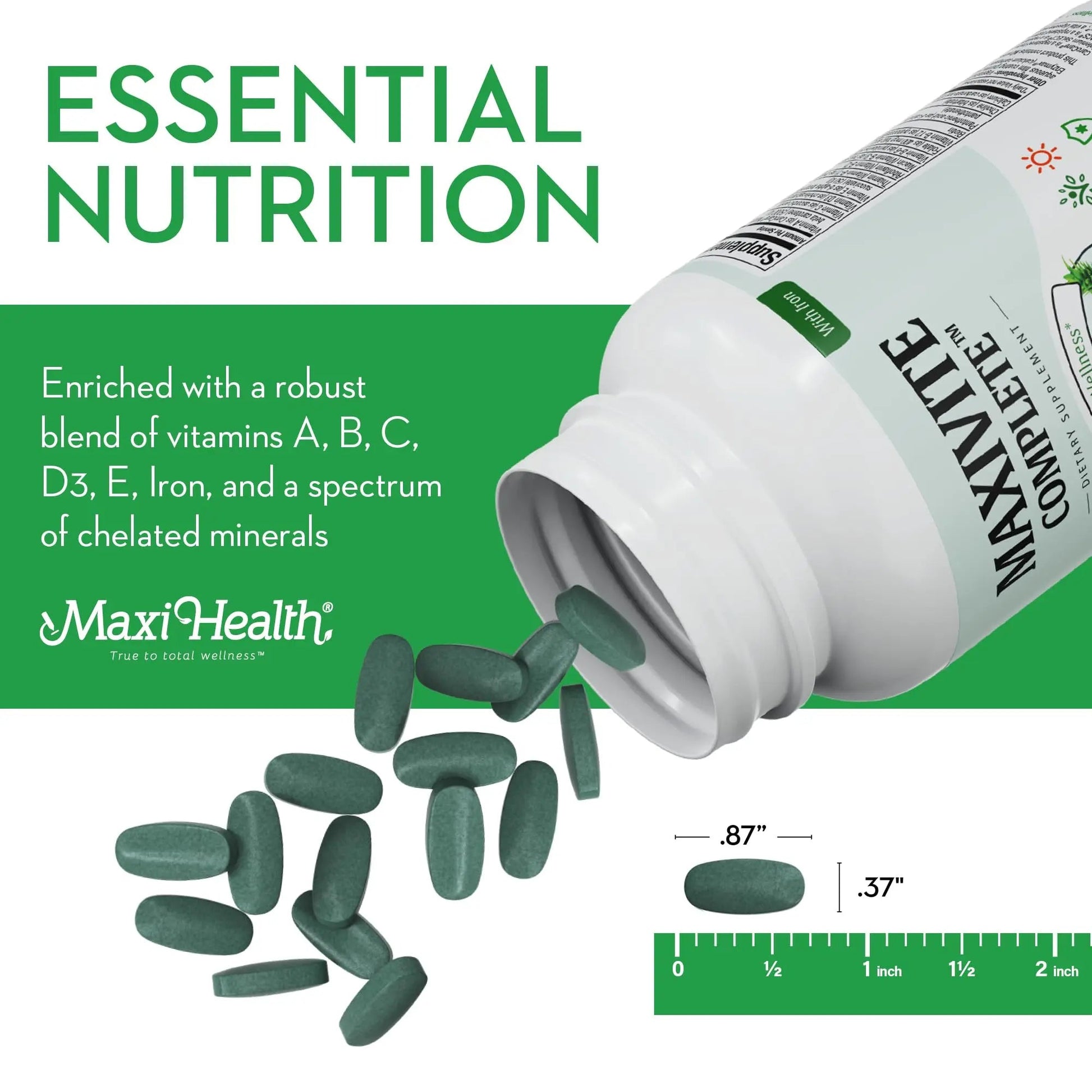 Maxi Health Complete Once Daily Vitamins for Men & Women - Multivitamin for Women & Men Maxi HealthAu supplements