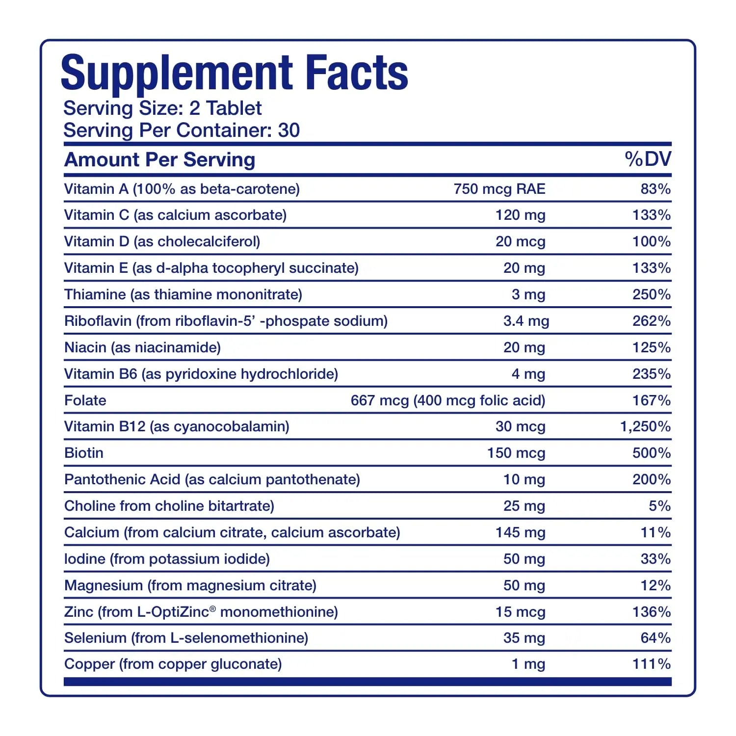 Iron Free Multivitamin for Women 50 and Over - Gentle Easy to Digest Over 50 Multivitamin for Men & Women with 30 Nutrients for Comprehensive Wellness & Immune Support Anabolic LaboratoriesAu supplements
