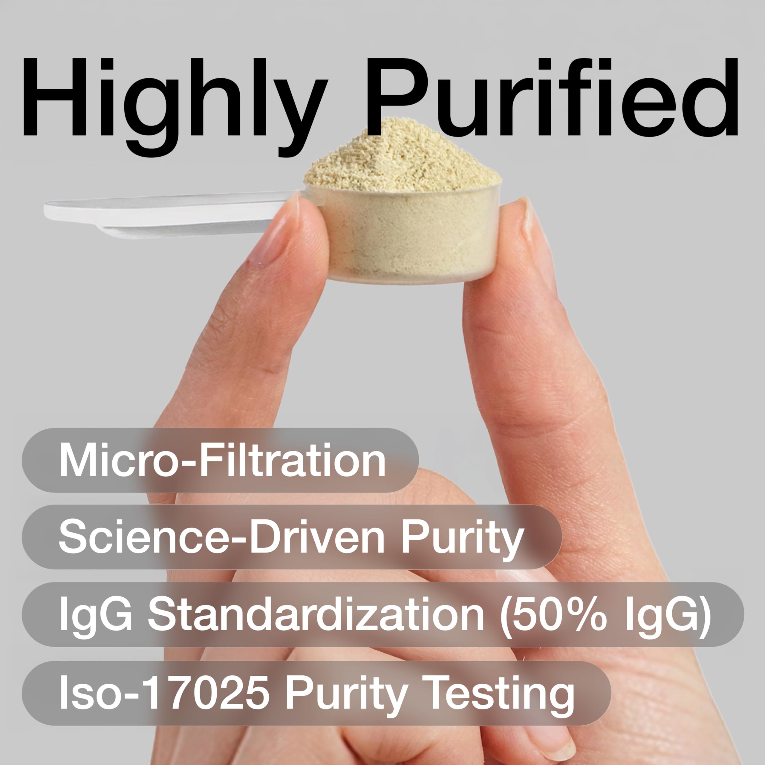 Toniiq Colostrum Powder – Ultra High Potency 50% IgG Concentrate – Farm-to-Jar Traceable French Colostrum – Microfiltered for Purity – Third-Party Lab Verified – 30 Servings ToniiqAu supplements