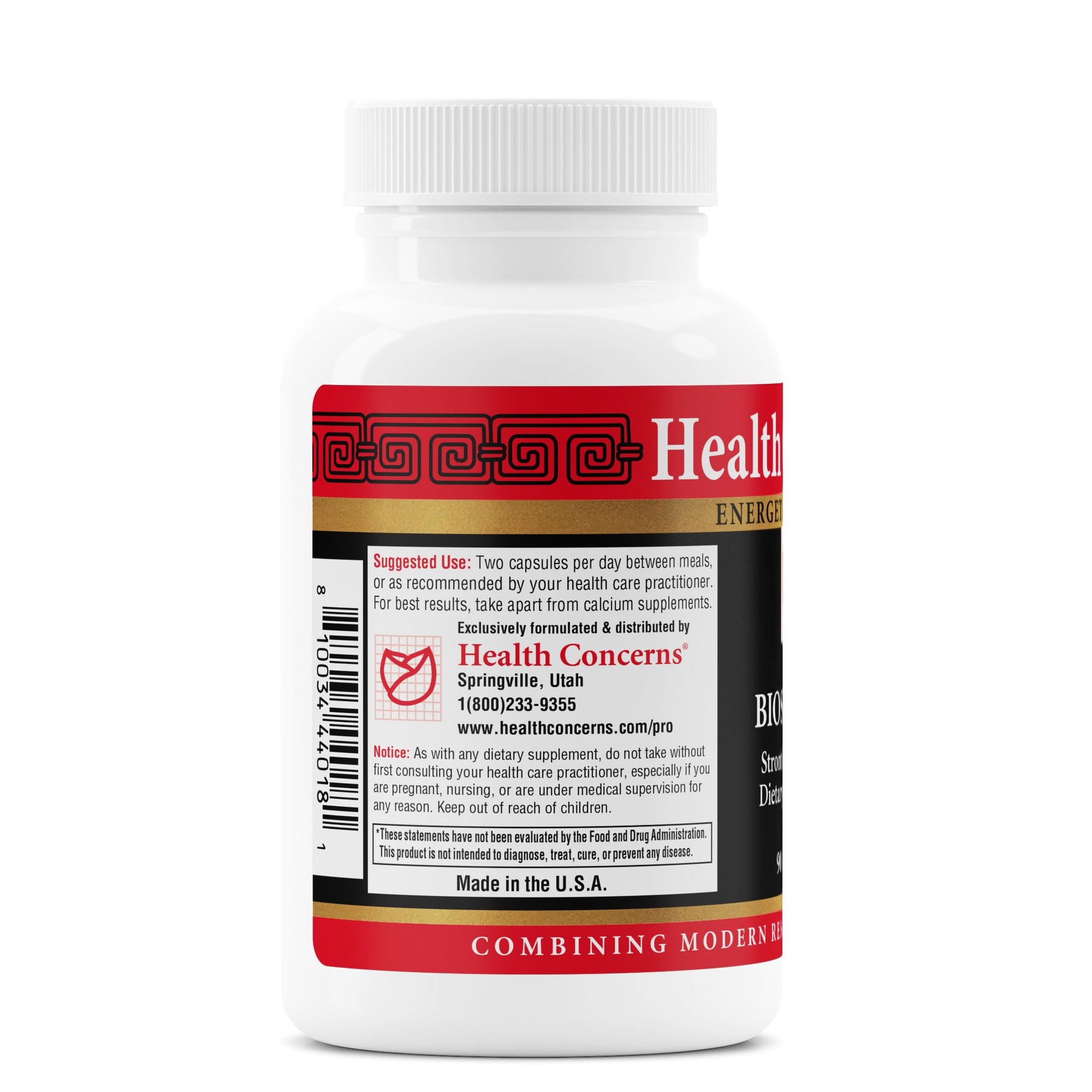 Health Concerns BioStrong – Bone Strength & Density Support Supplement – Strontium & BioPerine Black Pepper Extract for Joint Mobility – Chinese Herbal Blend for Men & Women – 90 Capsules Health ConcernsAu supplements
