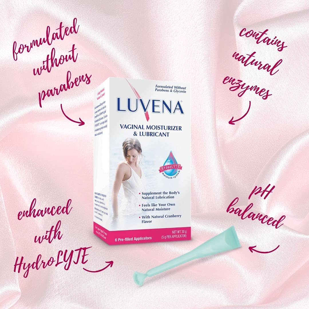 Luvena Moisturizer - Vaginal Moisturizer & Menopause Support for Women - Feminine Intimate LUVENAAu supplements