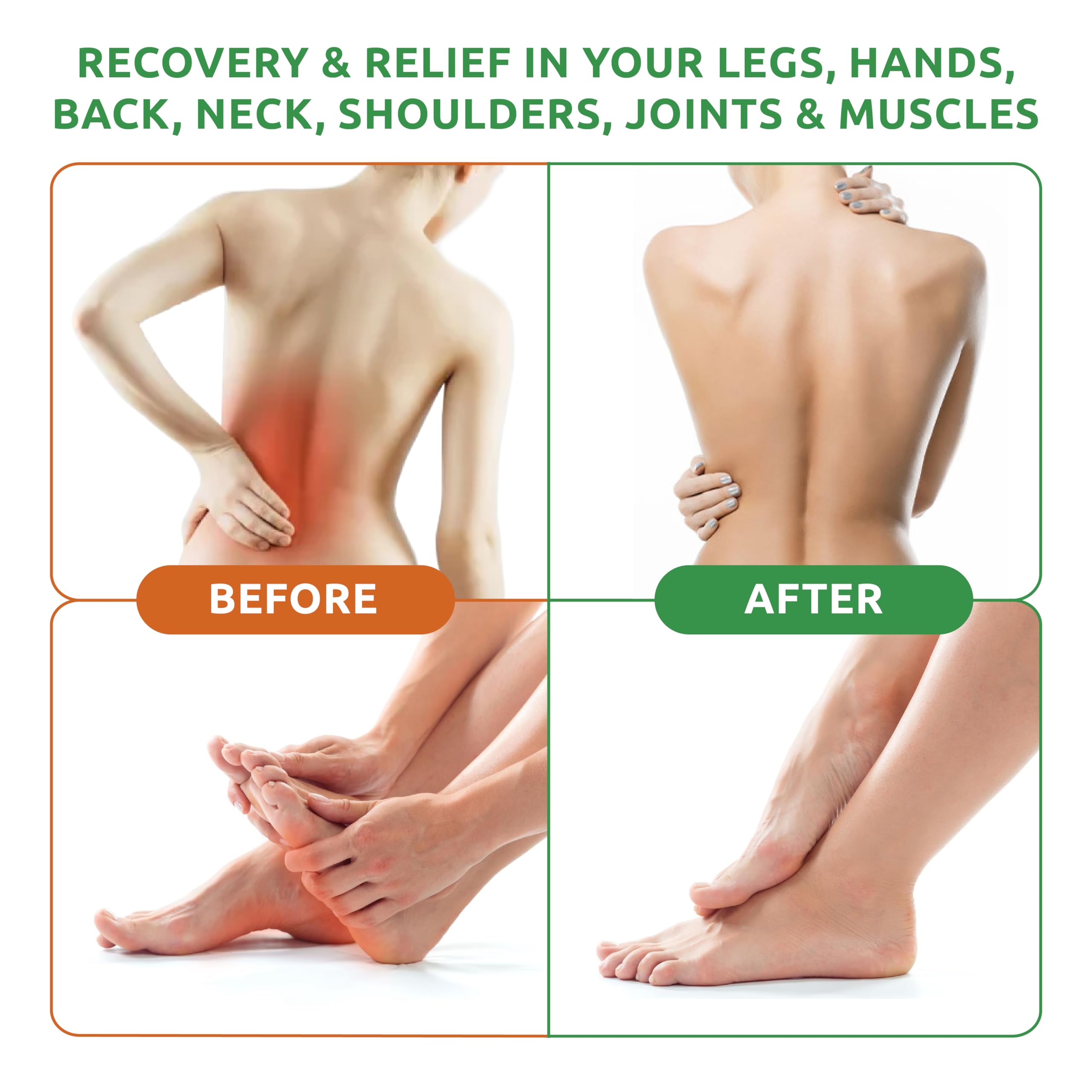 SaluVera Neuropathy Pain Relief Cream - Maximum Strength Nerve Pain Reliever for Foot, Toes, Hands, Legs with Aloe Vera, Arnica, MSM Vitamin B6, and Menthol for Fast-Acting Relief 3oz SaluVeraAu supplements