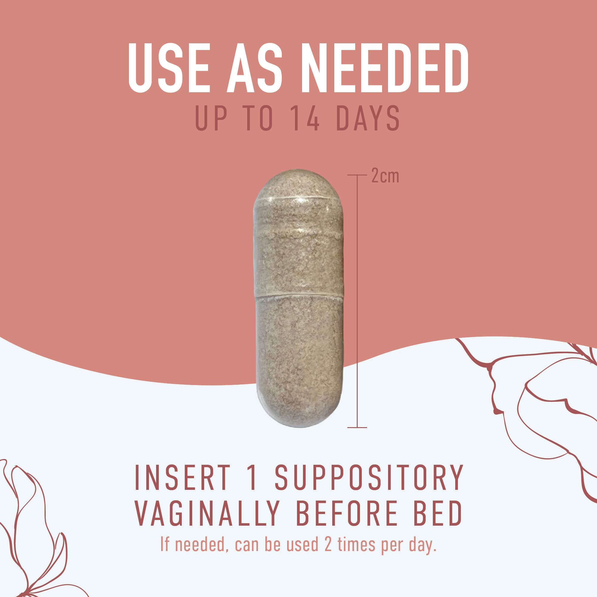 Boric Acid Suppositories for Women | 600mg | for pH Balance, Vaginal Odor & Itching | Feminine Intimate Health SMNutritionAu supplements